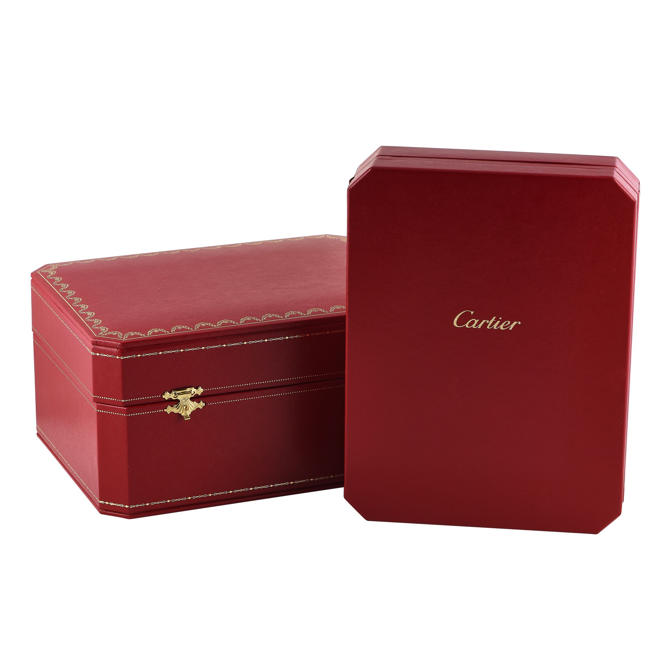 Cartier Santos-Dumont Skeleton Dial Watch W2020033