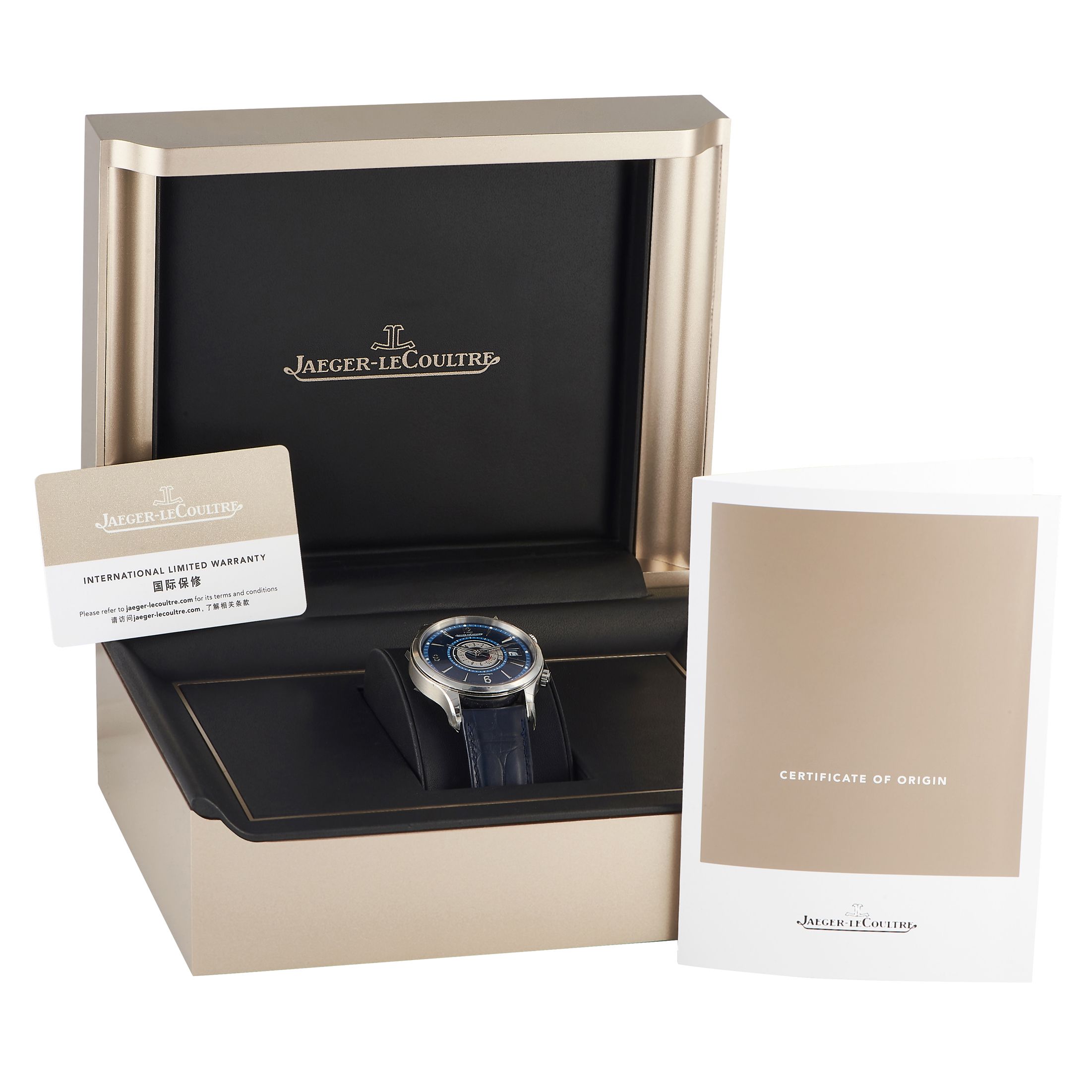 Jaeger-LeCoultre Master Control Memovox Timer Watch Q410848J