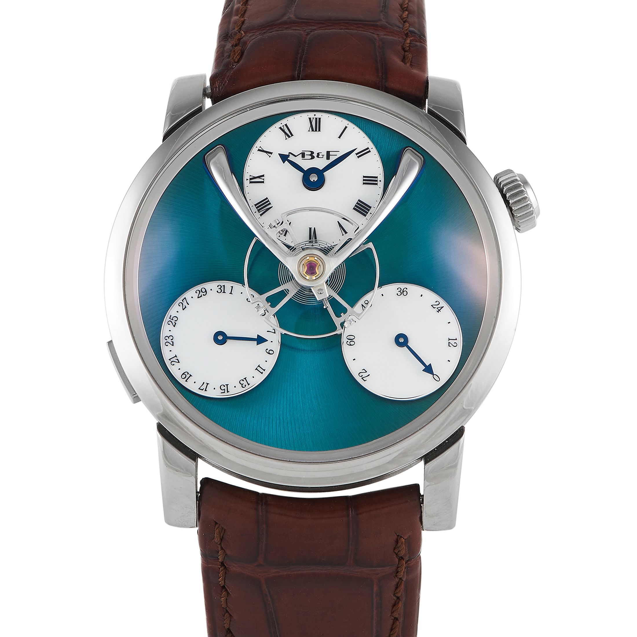 MB & F MB & F Legacy Machine Split Escapement Titanium Watch 04.TL.G