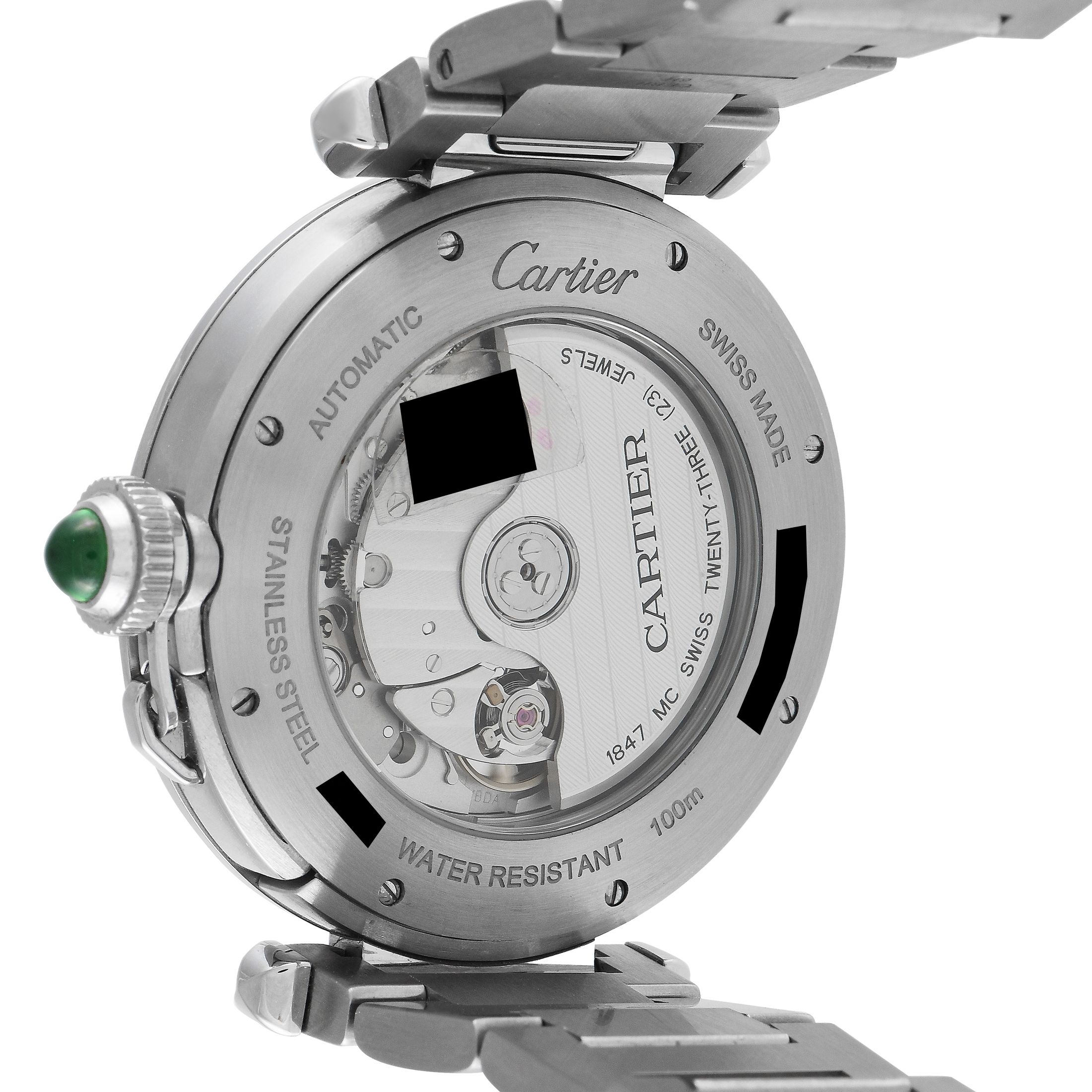 Cartier Pasha de Cartier Green Dial Watch WSPA0022