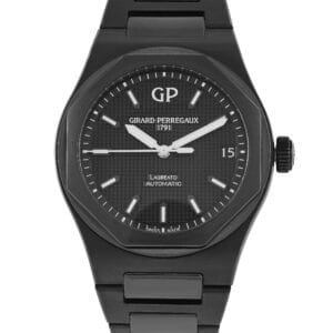 Girard Perregaux Laureato Black Ceramic Watch 81010-32-631-32A