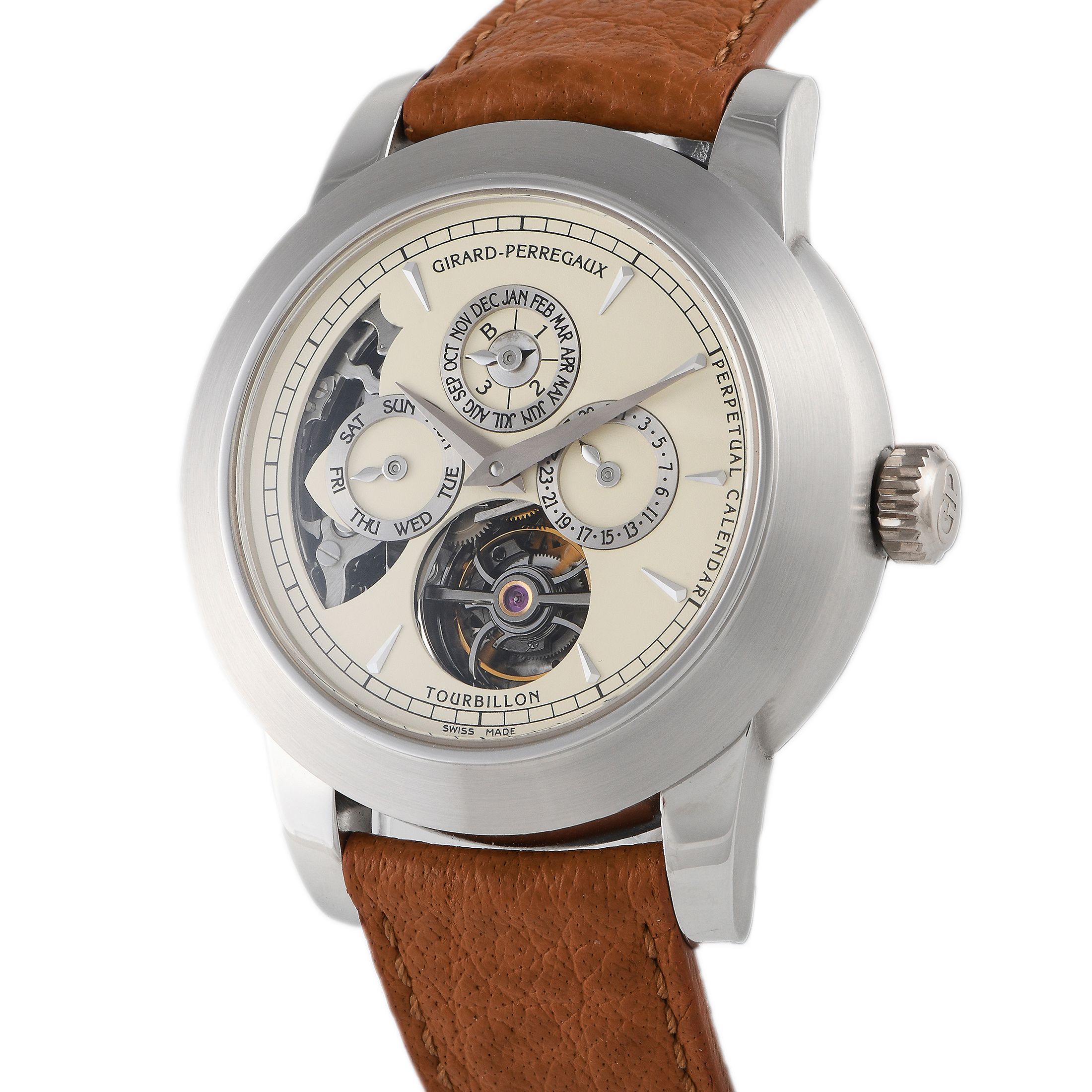 Girard Perregaux Opera II Perpetual Calendar Tourbillon Minute Repeater Watch 99741