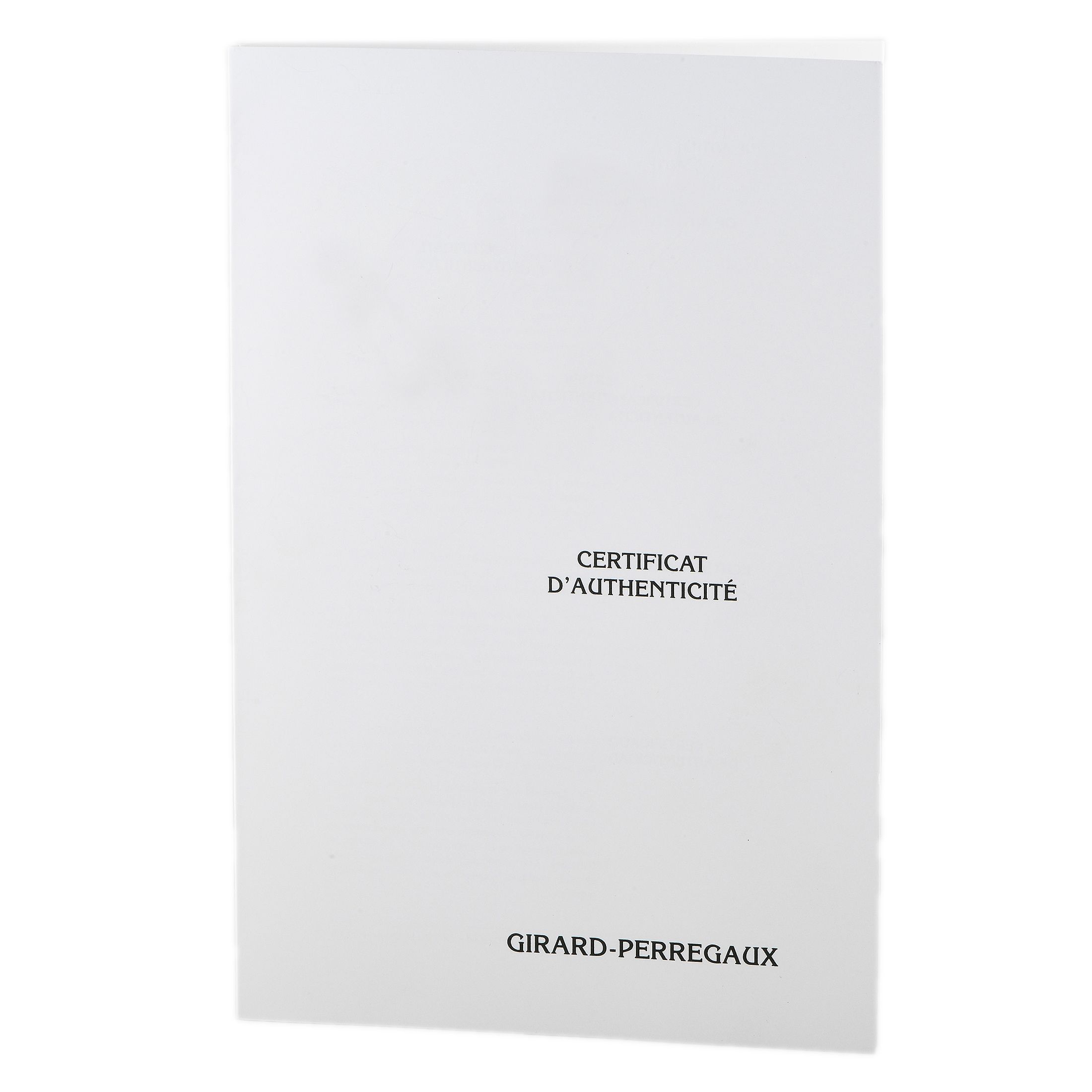 Girard Perregaux Opera II Perpetual Calendar Tourbillon Minute Repeater Watch 99741