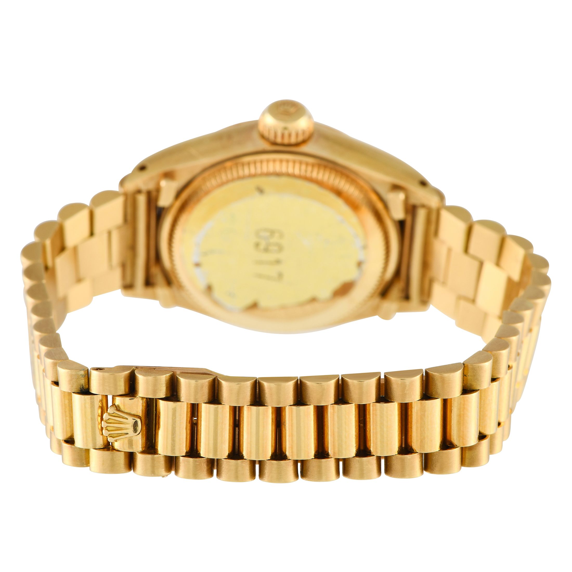 Rolex Lady Datejust Yellow Gold Khanjar Watch 6917
