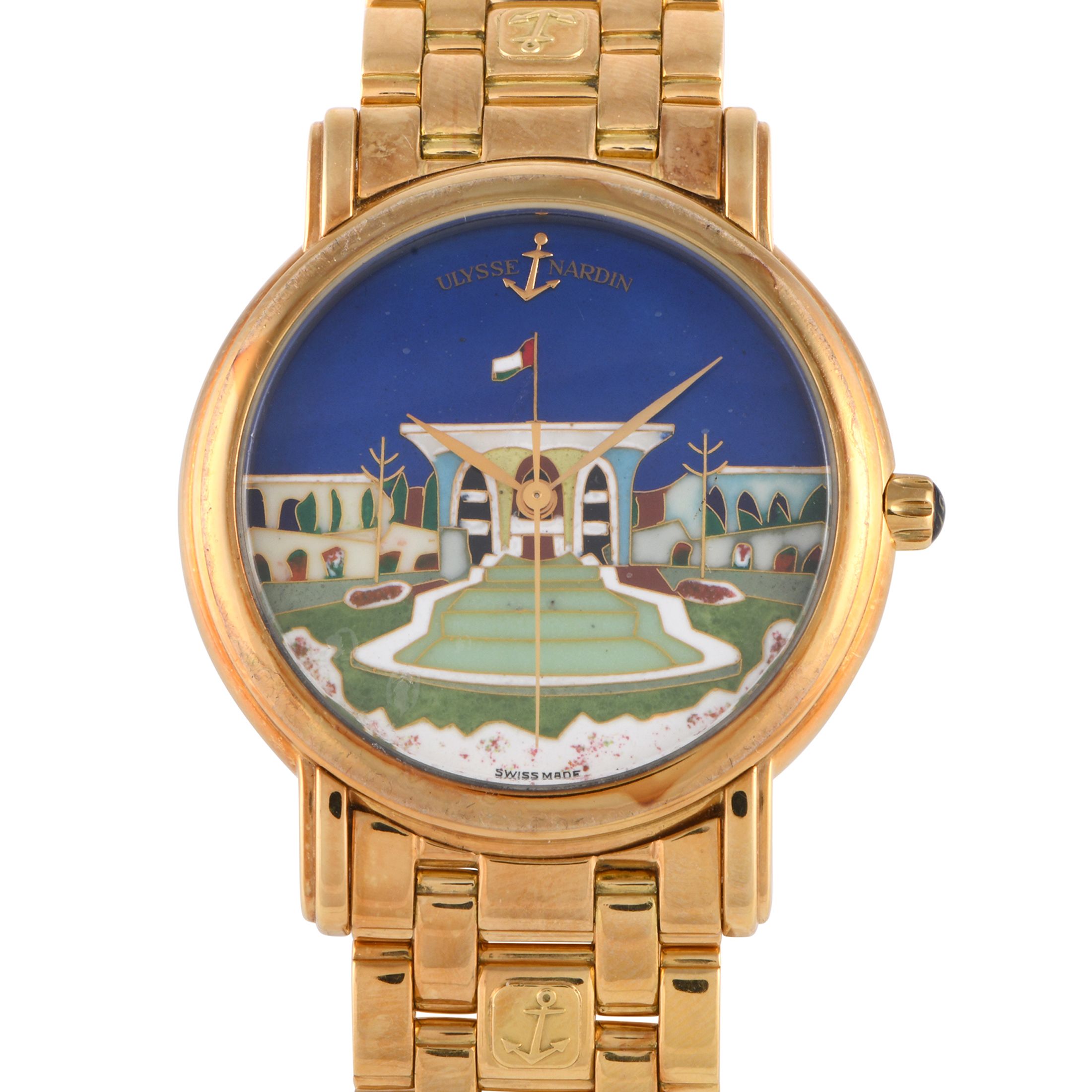 Ulysse Nardin San Marco Palace of Sultan Qaboos Enamel Dial Watch 131-77-9