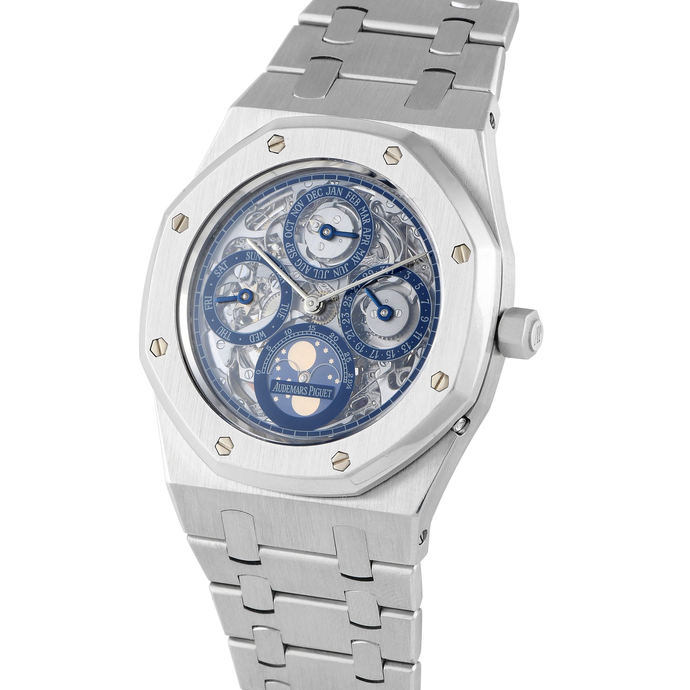 Audemars Piguet Royal Oak Perpetual Calendar Platinum Watch 25636PT.OO.0344PT.01