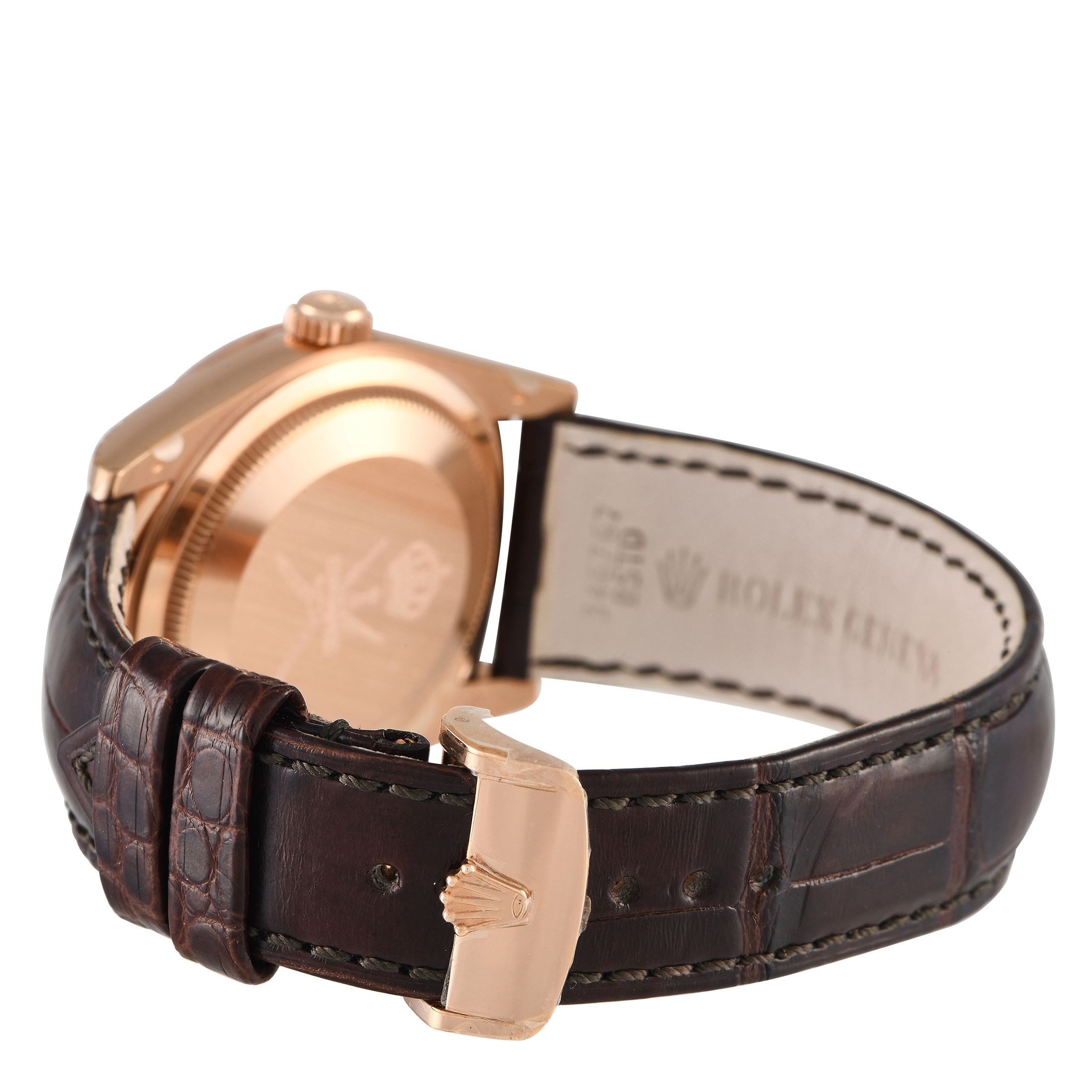Rolex Day-Date 36 Everose Gold Khanjar Watch 118135