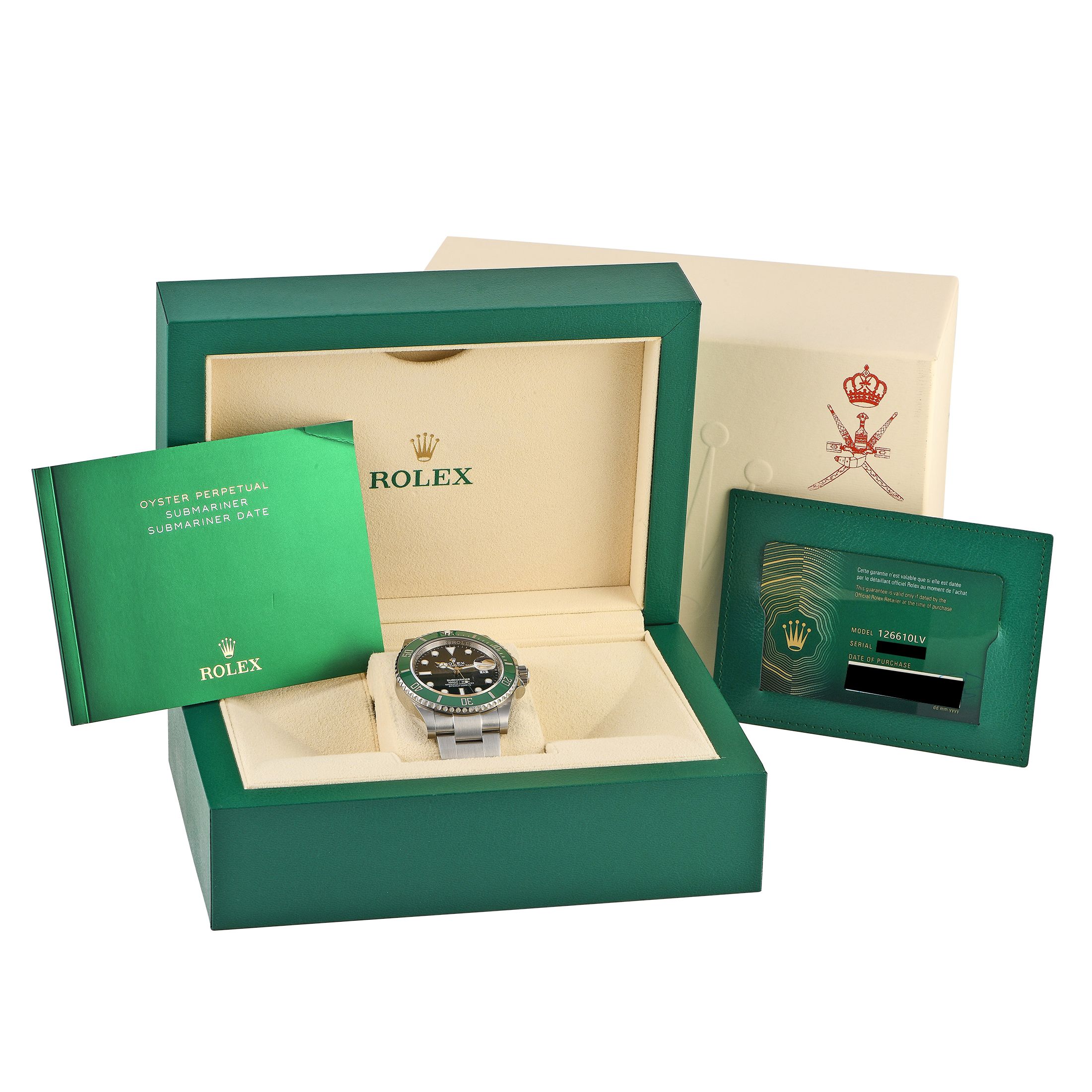 Rolex Submariner Date Khanjar Watch 126610LV
