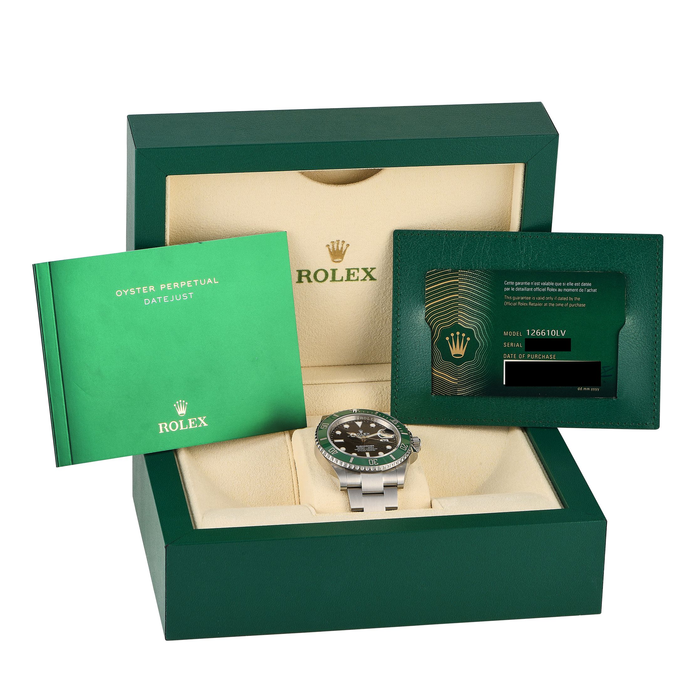 Rolex Submariner Date Khanjar Watch 126610LV