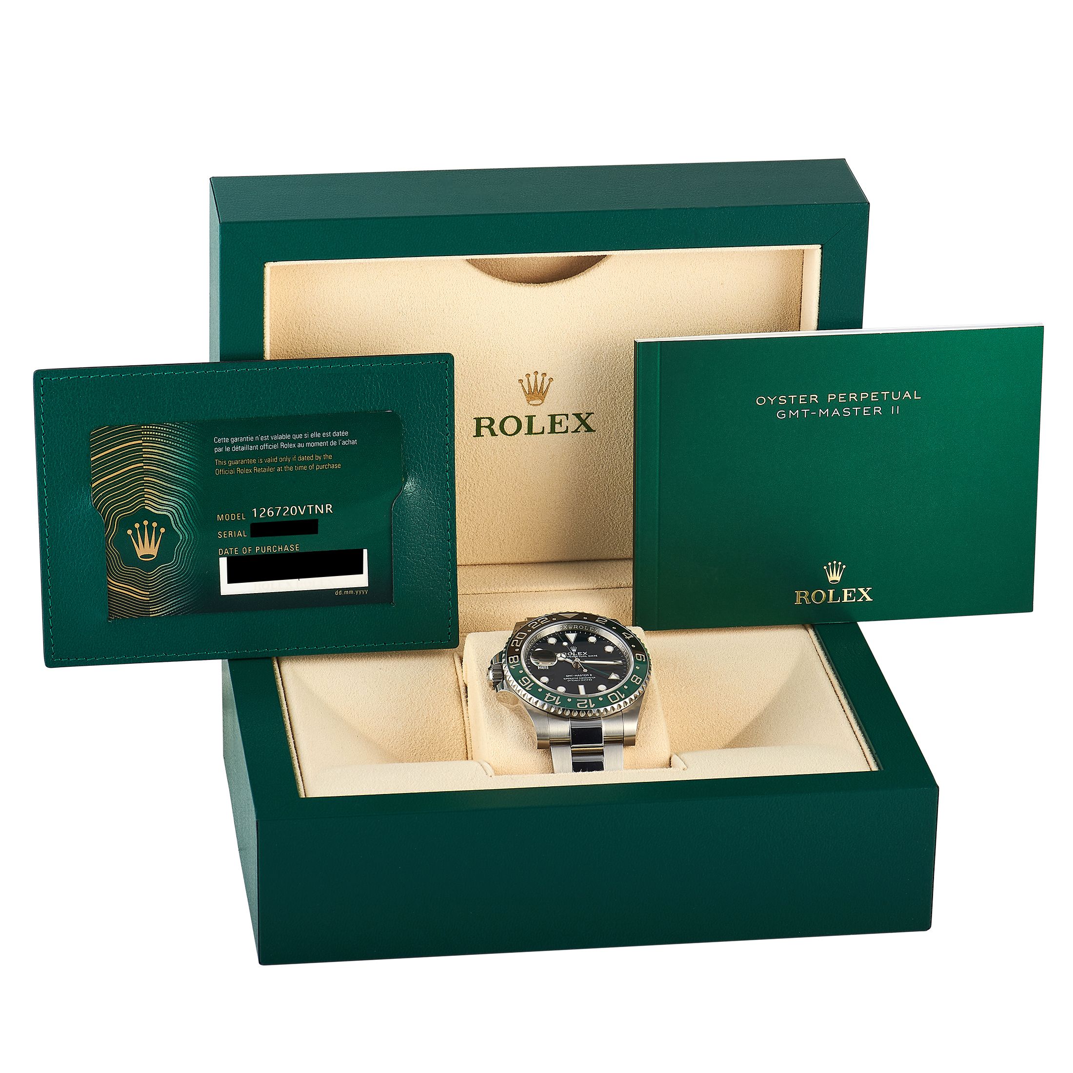 Rolex GMT-Master II Left-Hand Watch 126720VTNR