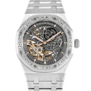 Audemars Piguet Royal Oak Double Balance Wheel Openworked Watch 15412BC.ZZ.1220BC.01