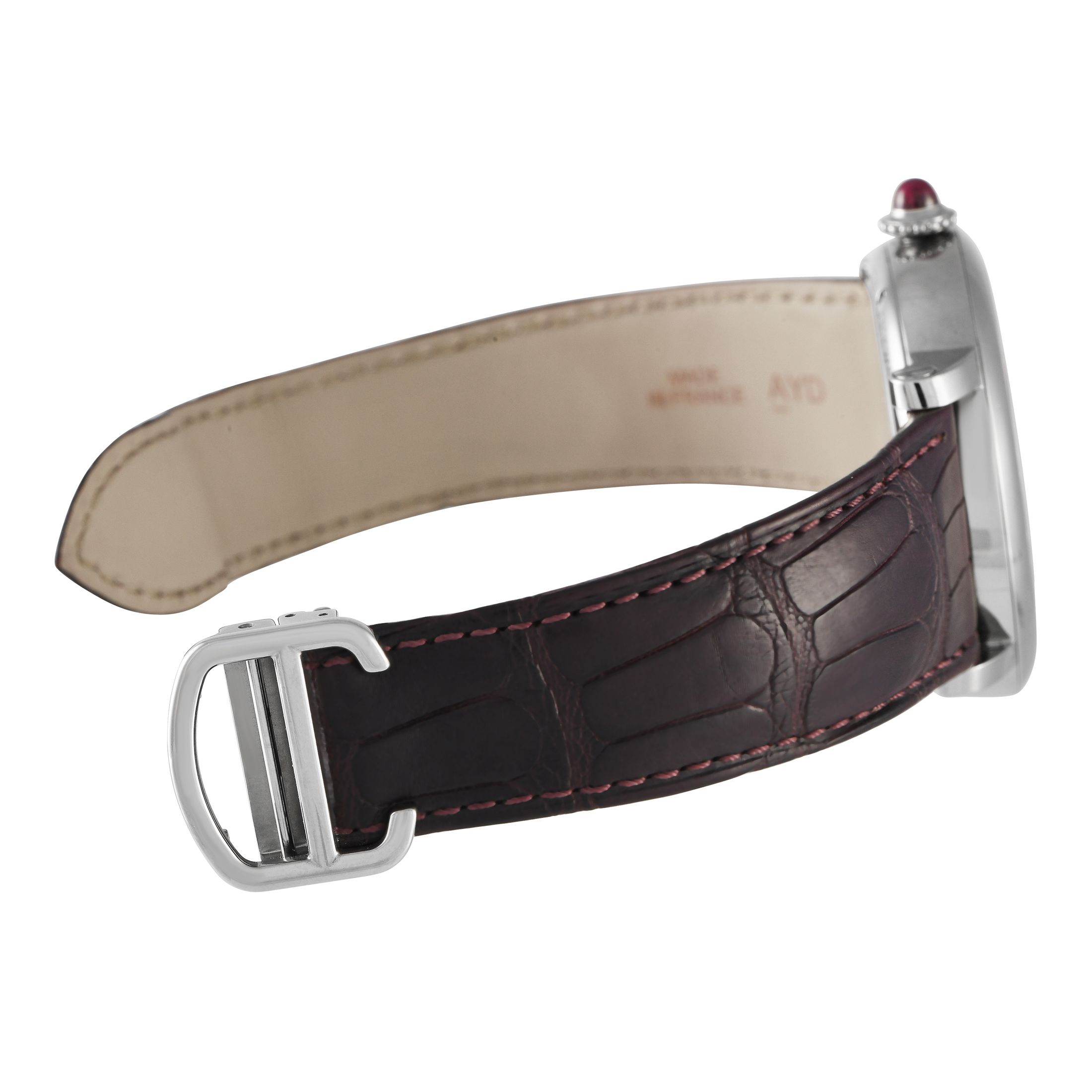 Cartier Rotonde de Cartier Skeleton Red Enamel Watch WHRO0047