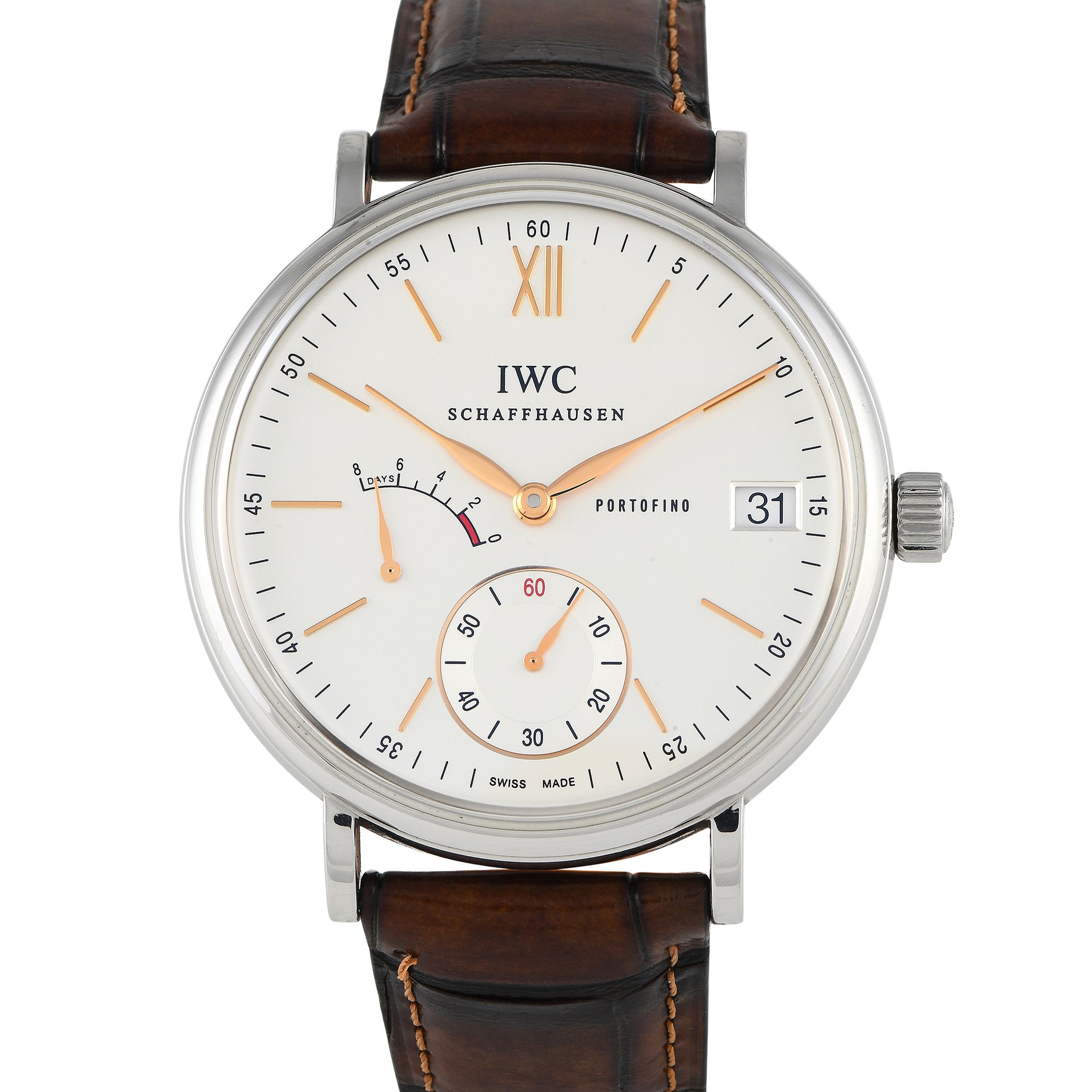 IWC Portofino Hand-Wound Eight Days Watch IW510103