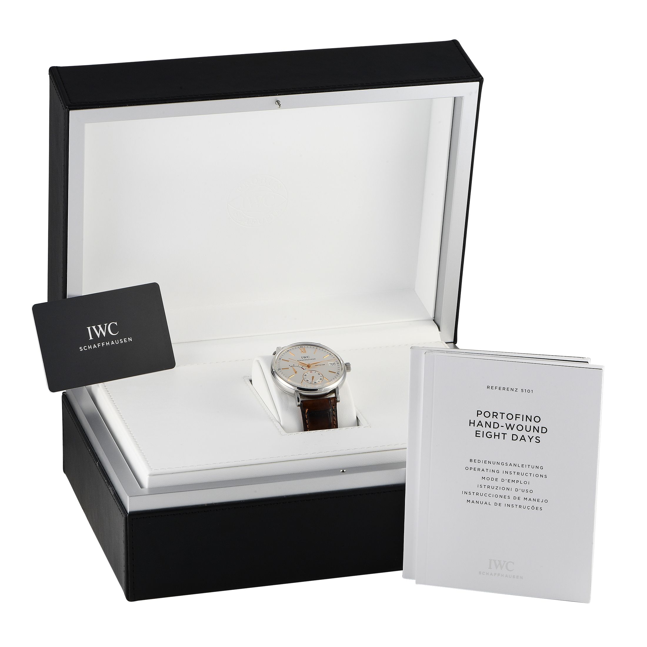 IWC Portofino Hand-Wound Eight Days Watch IW510103