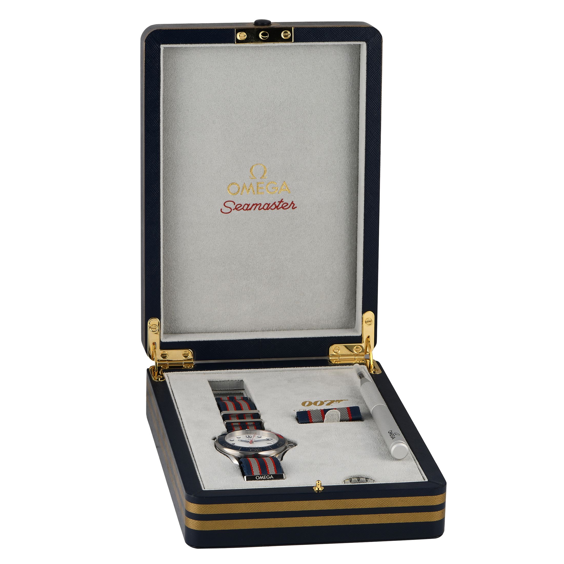 Omega Seamaster Diver 300m Commander's Limited Edition Watch 212.32.41.20.04.001