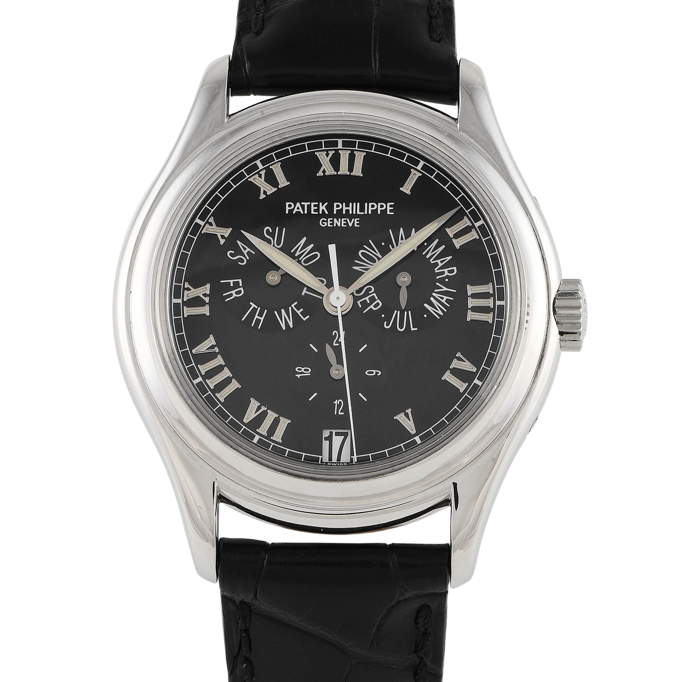 Patek Philippe Annual Calendar Platinum Watch 5035P