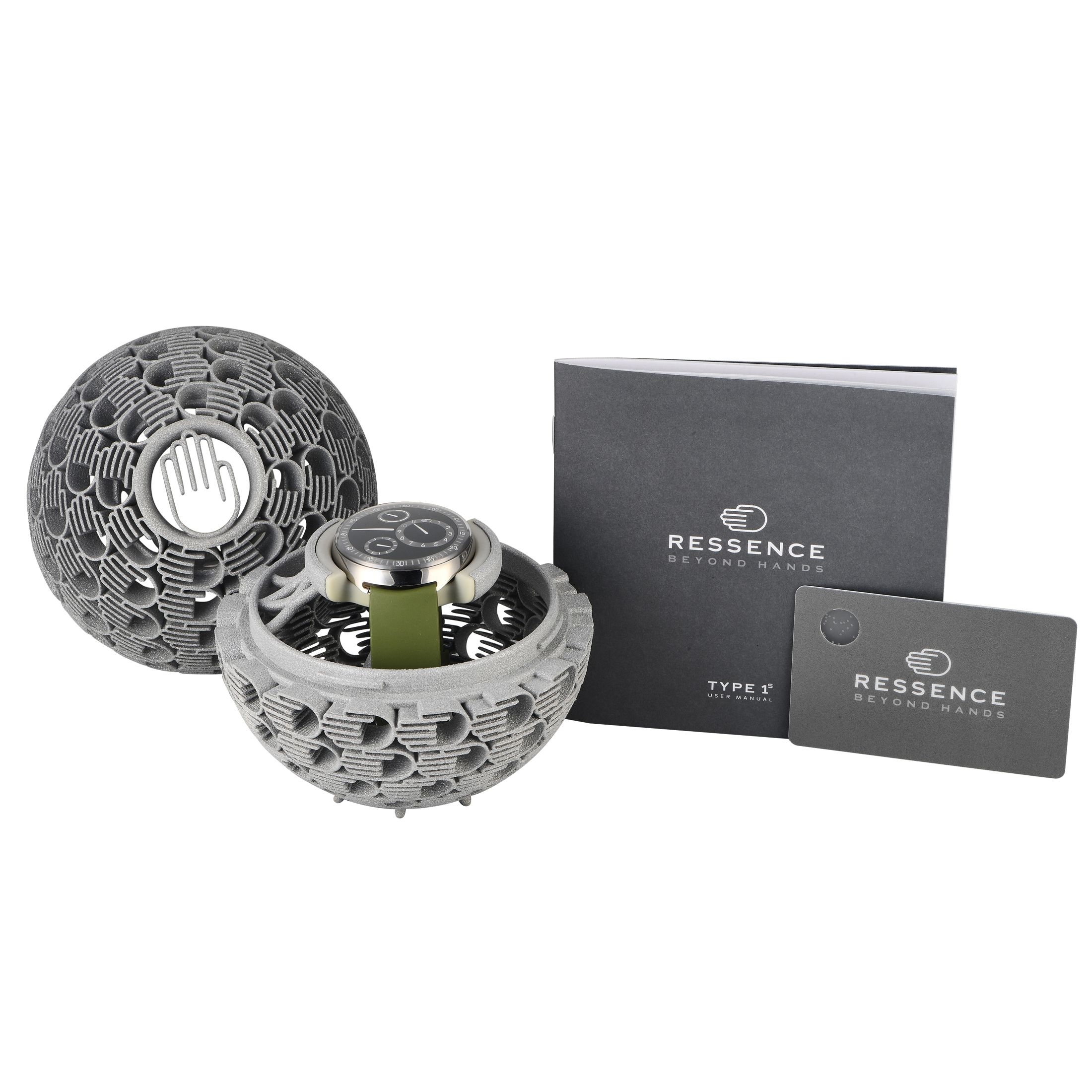 Ressence Type 1 MP2 Green Limited Edition "Mr. Porter" Watch TYPE1 MP2