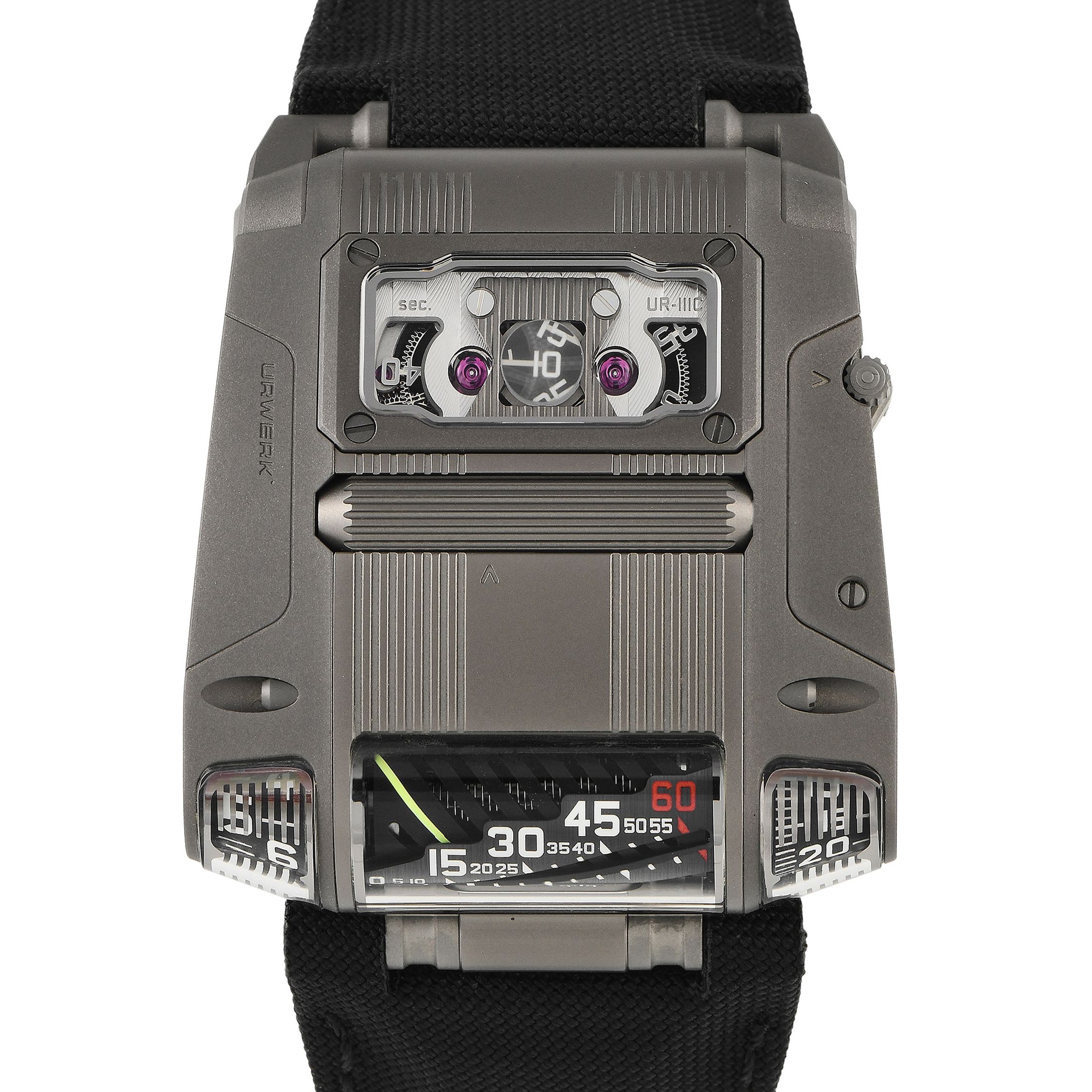 Urwerk Gunmetal Limited Edition Watch UR-111C