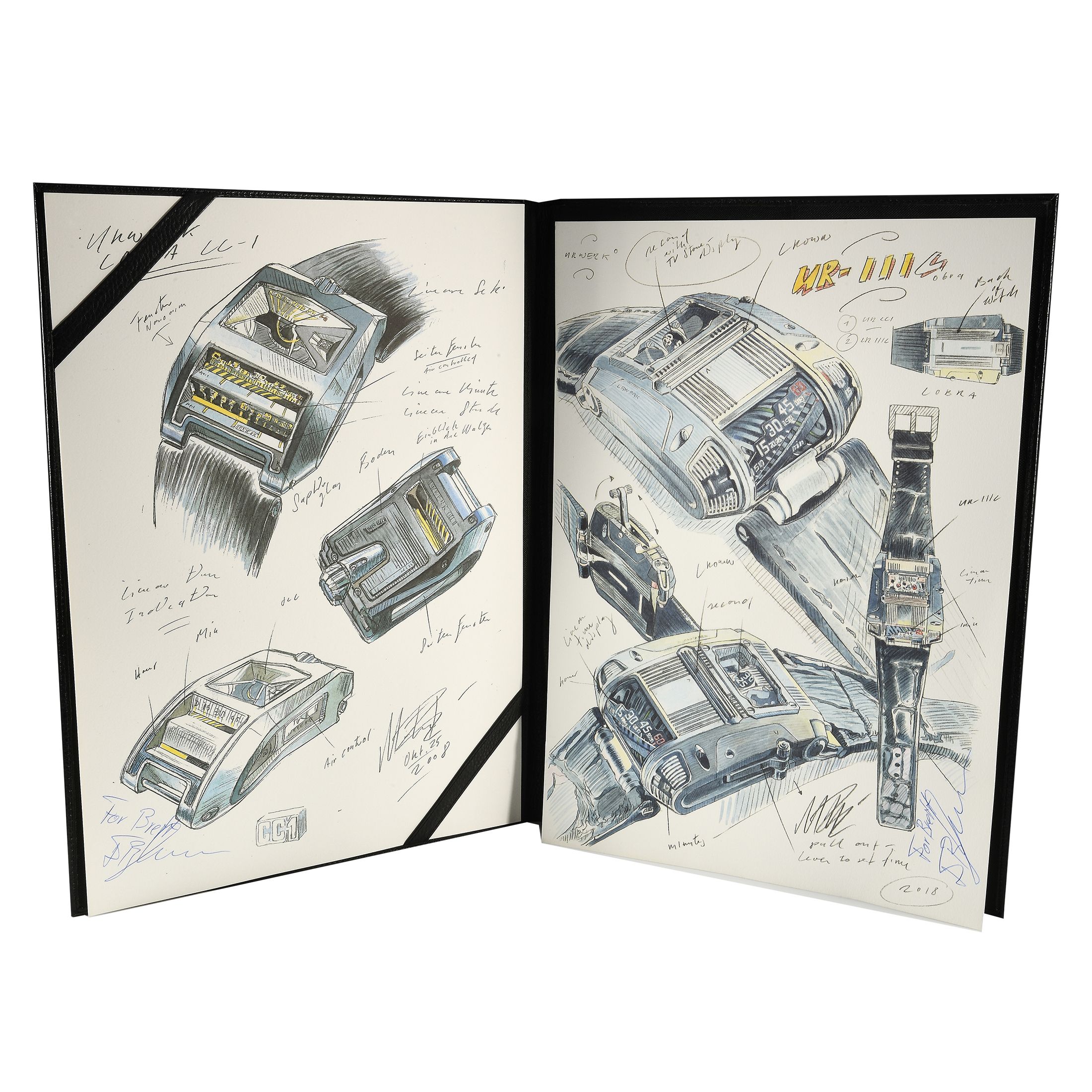 Urwerk Gunmetal Limited Edition Watch UR-111C