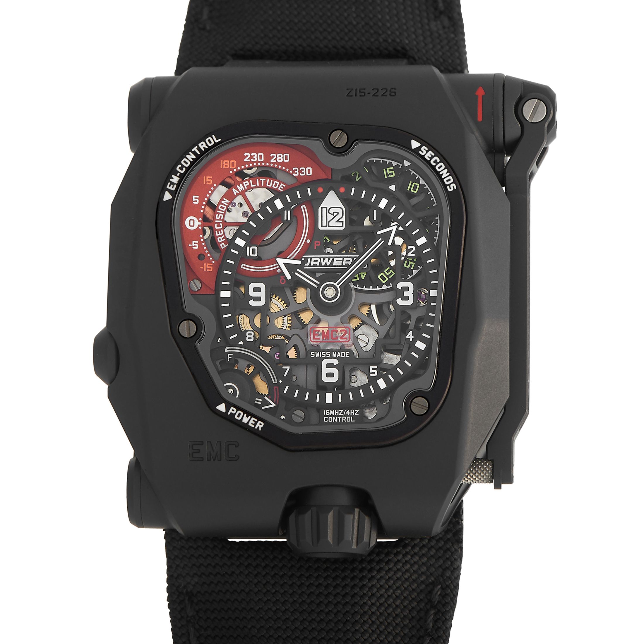 Urwerk EMC TimeHunter X-Ray Skeletonized Watch Z15-226