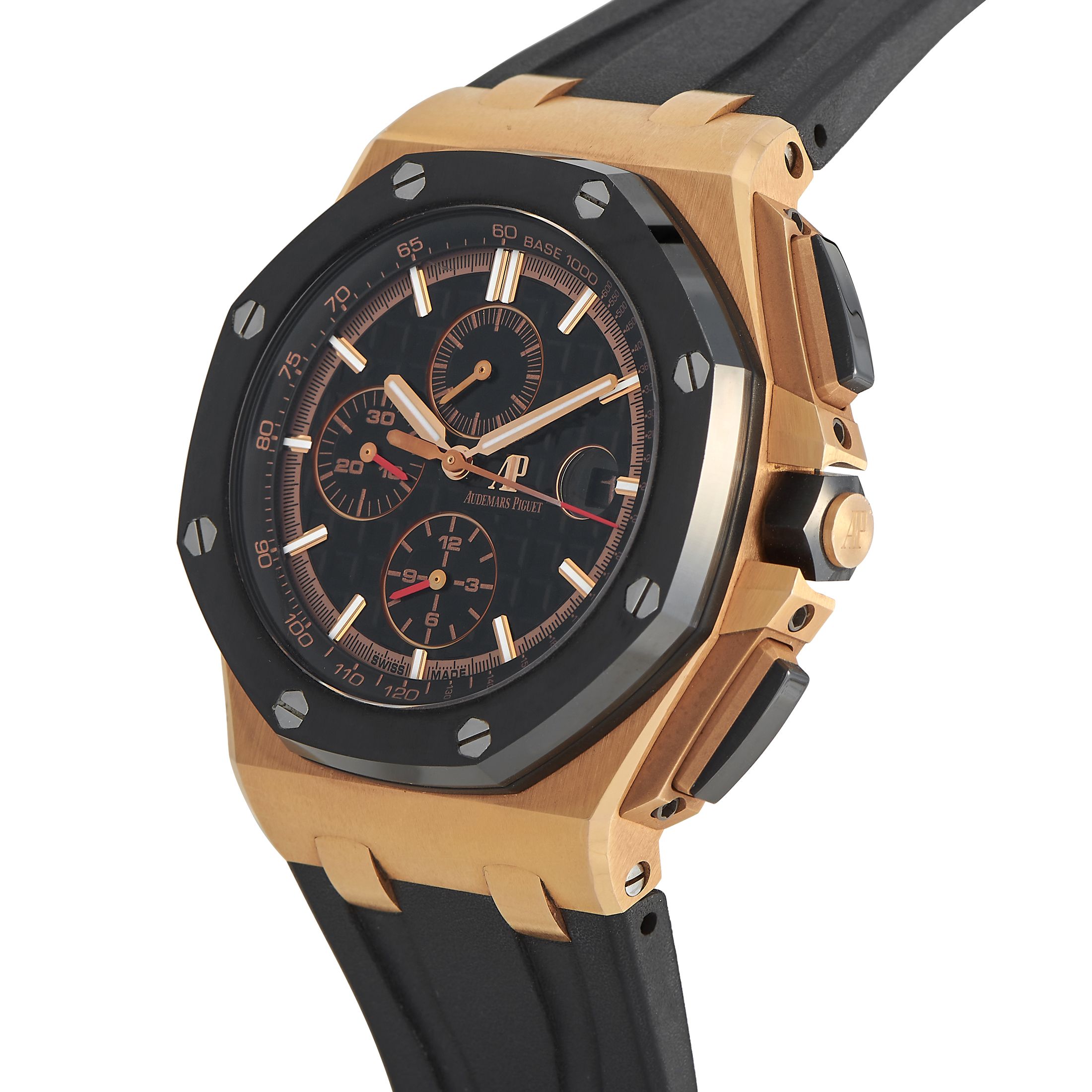 Audemars Piguet Royal Oak Offshore Chronograph Rose Gold Watch 26401RO.OO.A002CA.02