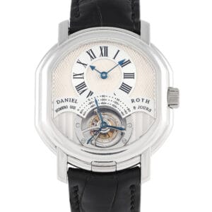 Daniel Roth Double Face Tourbillon XV Years Platinum Watch 197.X.70