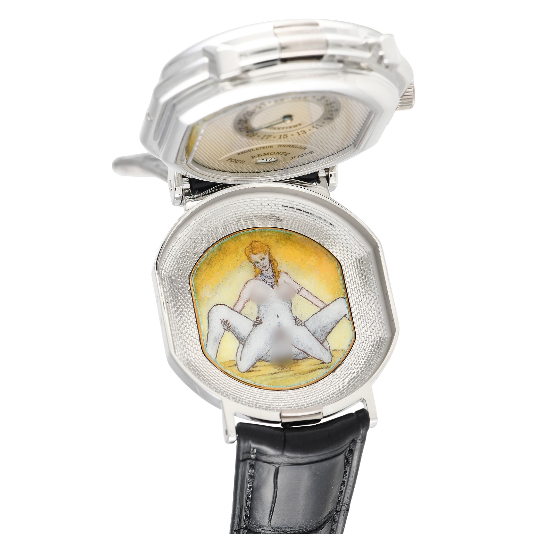 Daniel Roth Tourbillon Piece Unique Platinum Watch 197.X