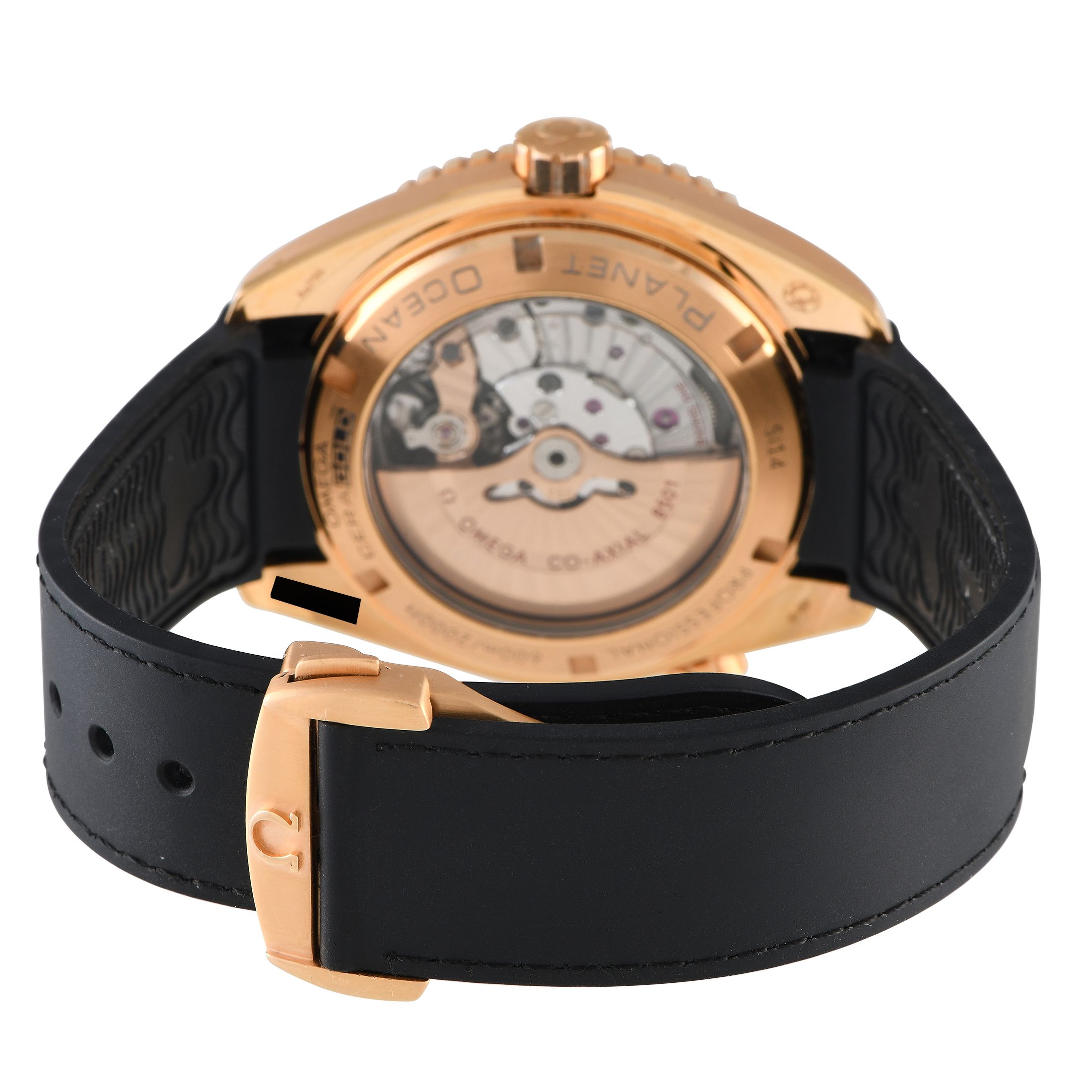 Omega Seamaster Planet Ocean 600M Ceragold Watch 232.63.64.21.01.001