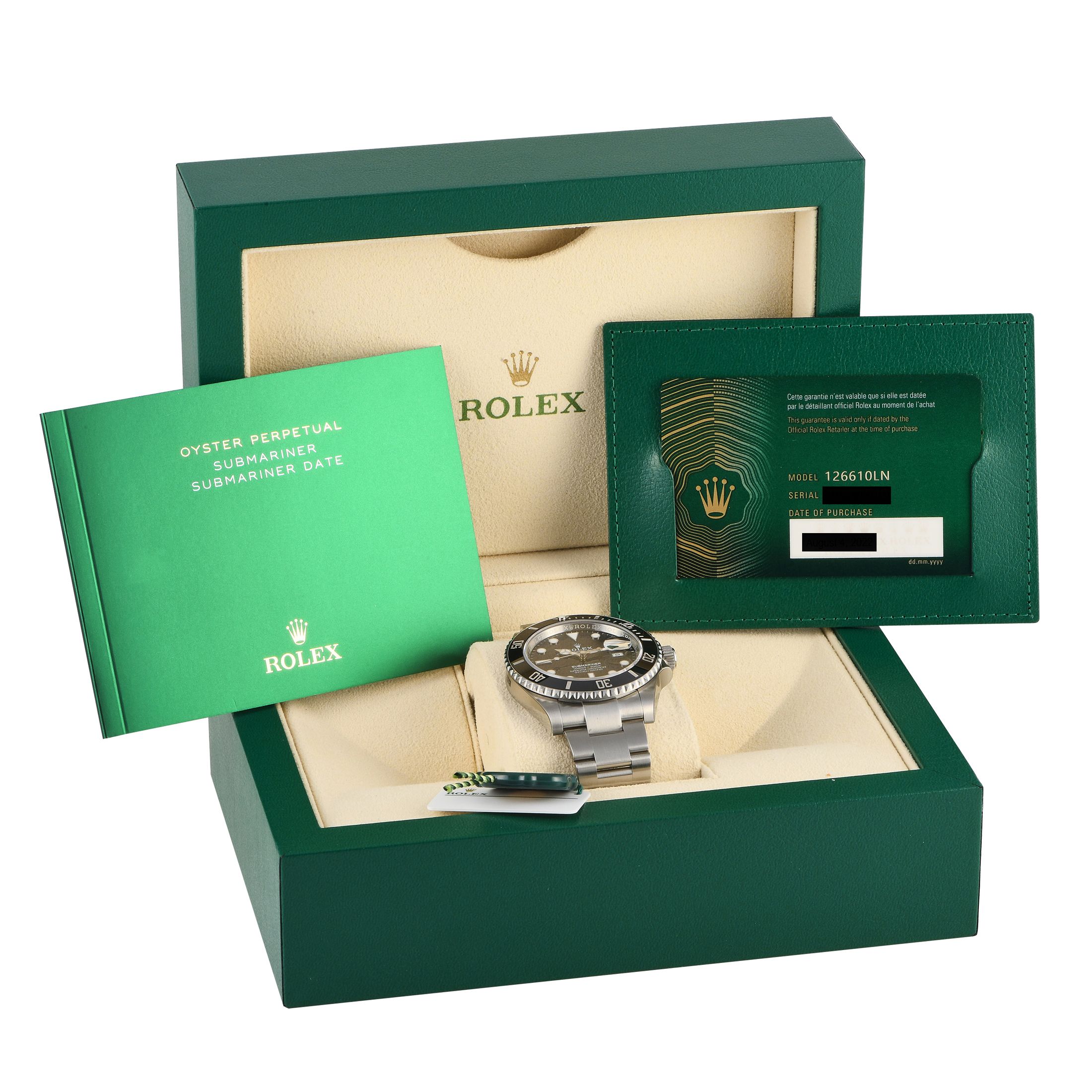 Rolex Submariner Date Schlumberger Watch 126610LN
