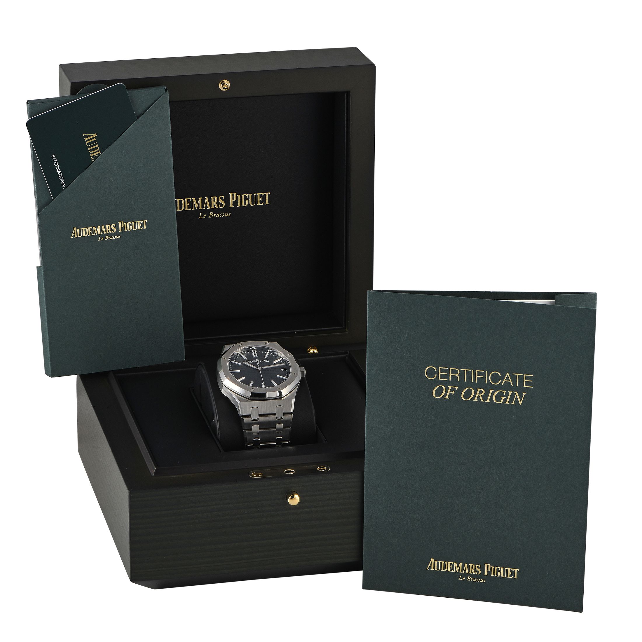Audemars Piguet Royal Oak 50th Anniversary Green Dial Watch 15510ST.OO.1320ST.04