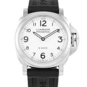 Officine Panerai Luminor Base 8 Days Acciaio Watch PAM561