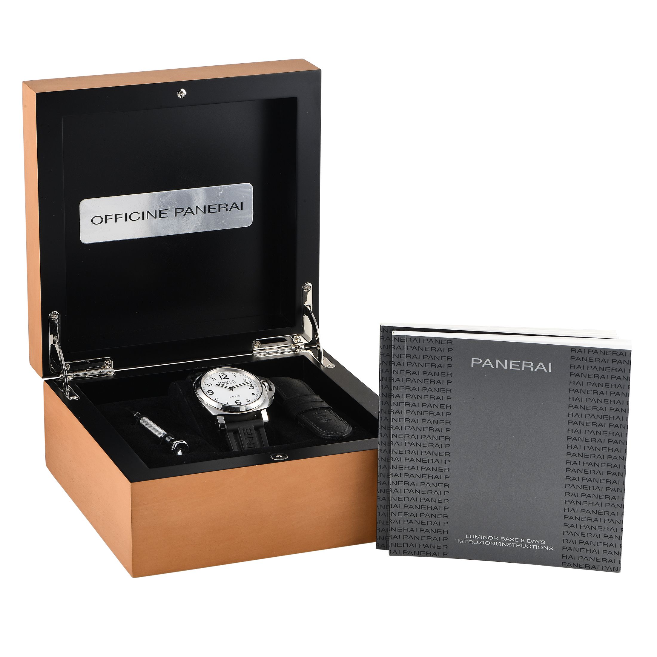 Officine Panerai Luminor Base 8 Days Acciaio Watch PAM561