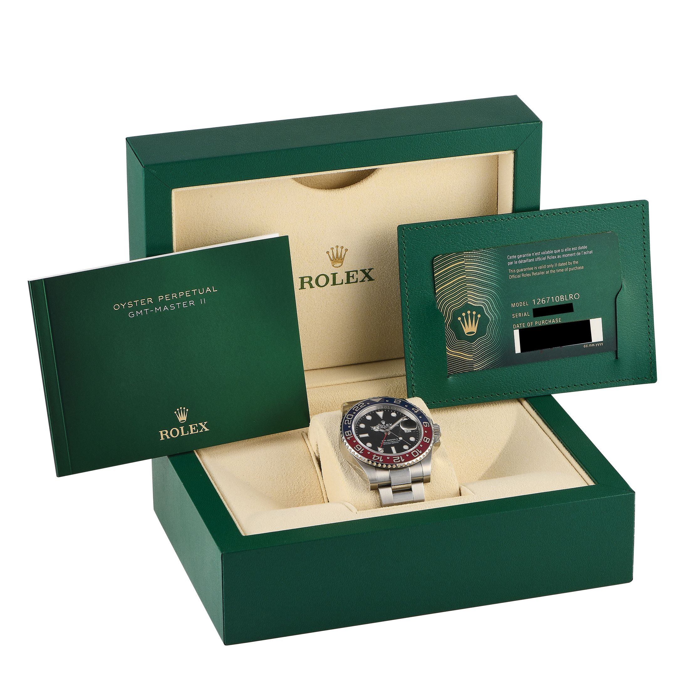 Rolex GMT-Master II Watch 126710BLRO