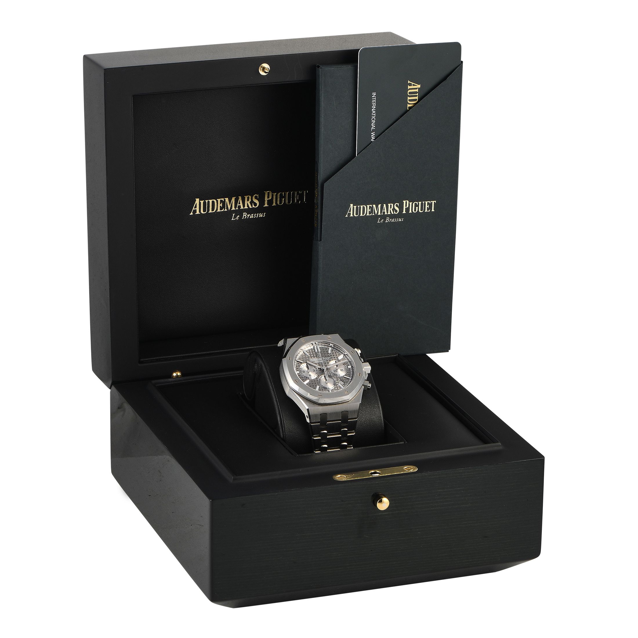 Audemars Piguet Royal Oak Chronograph Ruthenium Dial Watch 26315ST.OO.1256ST.02