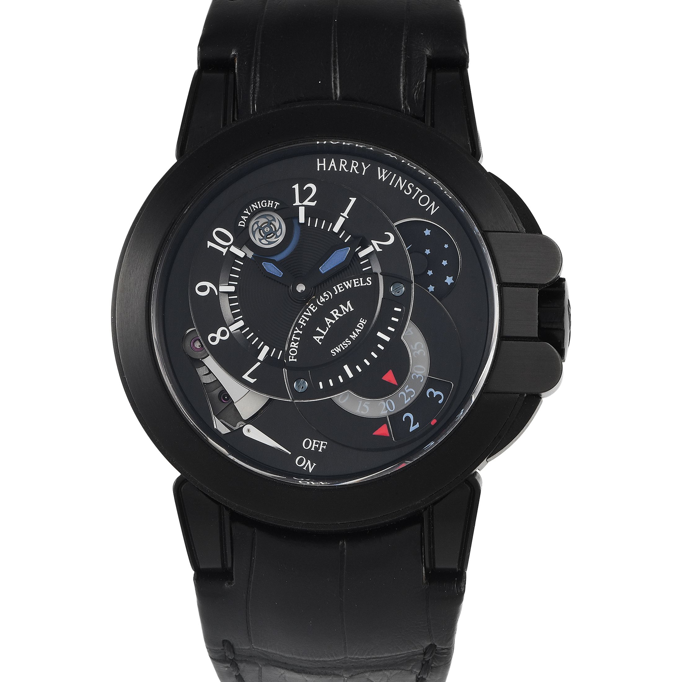 Harry Winston Ocean Project Z6 Black Limited Edition Watch OCEMAL44ZZ004
