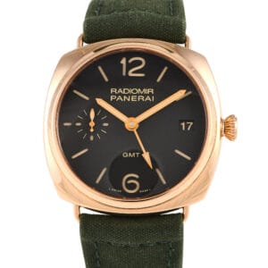 Officine Panerai Radiomir GMT 3 Days Oro Rosso Watch PAM421