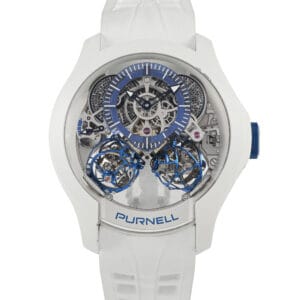 Purnell Escape II White Ceramic Piece Unique Watch