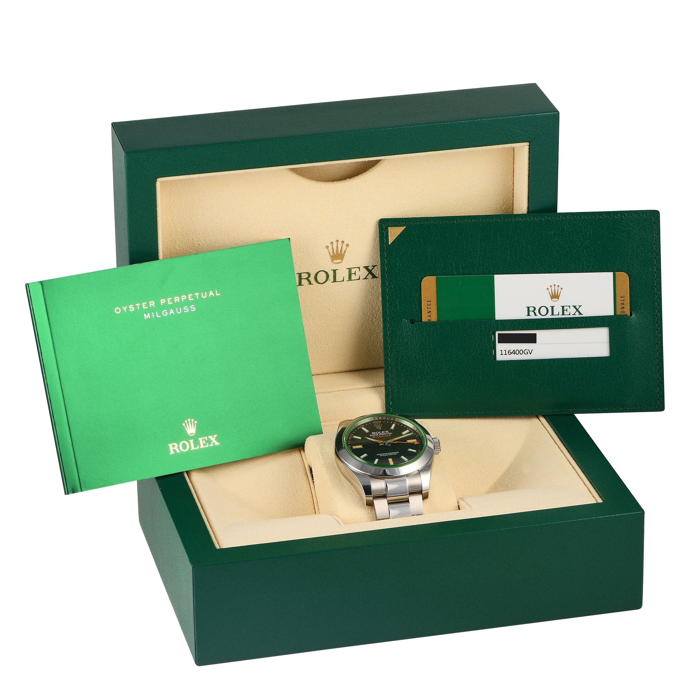 Rolex Milgauss Watch 116400GV