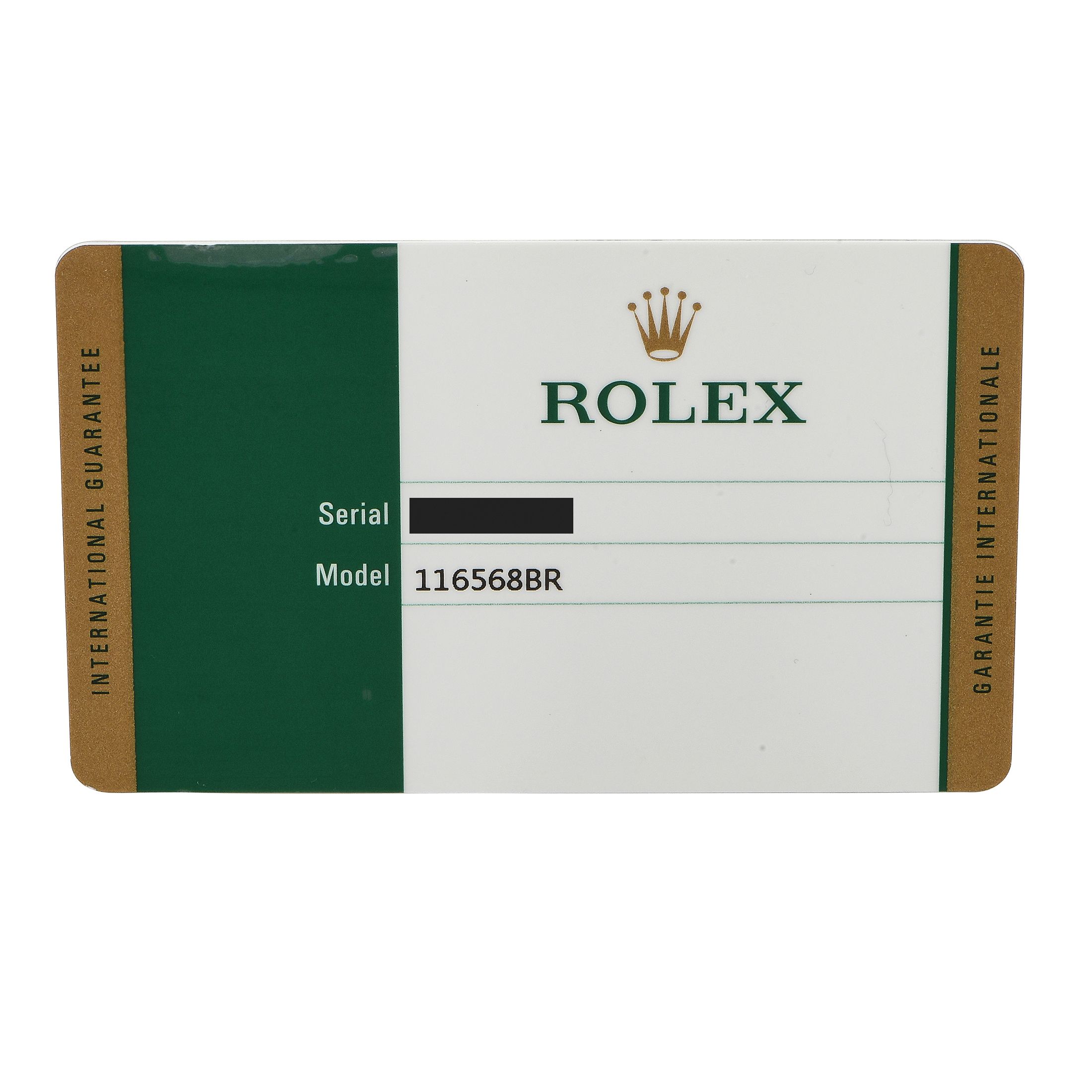 Rolex Daytona Baguette Diamond Bezel Watch 116568BR