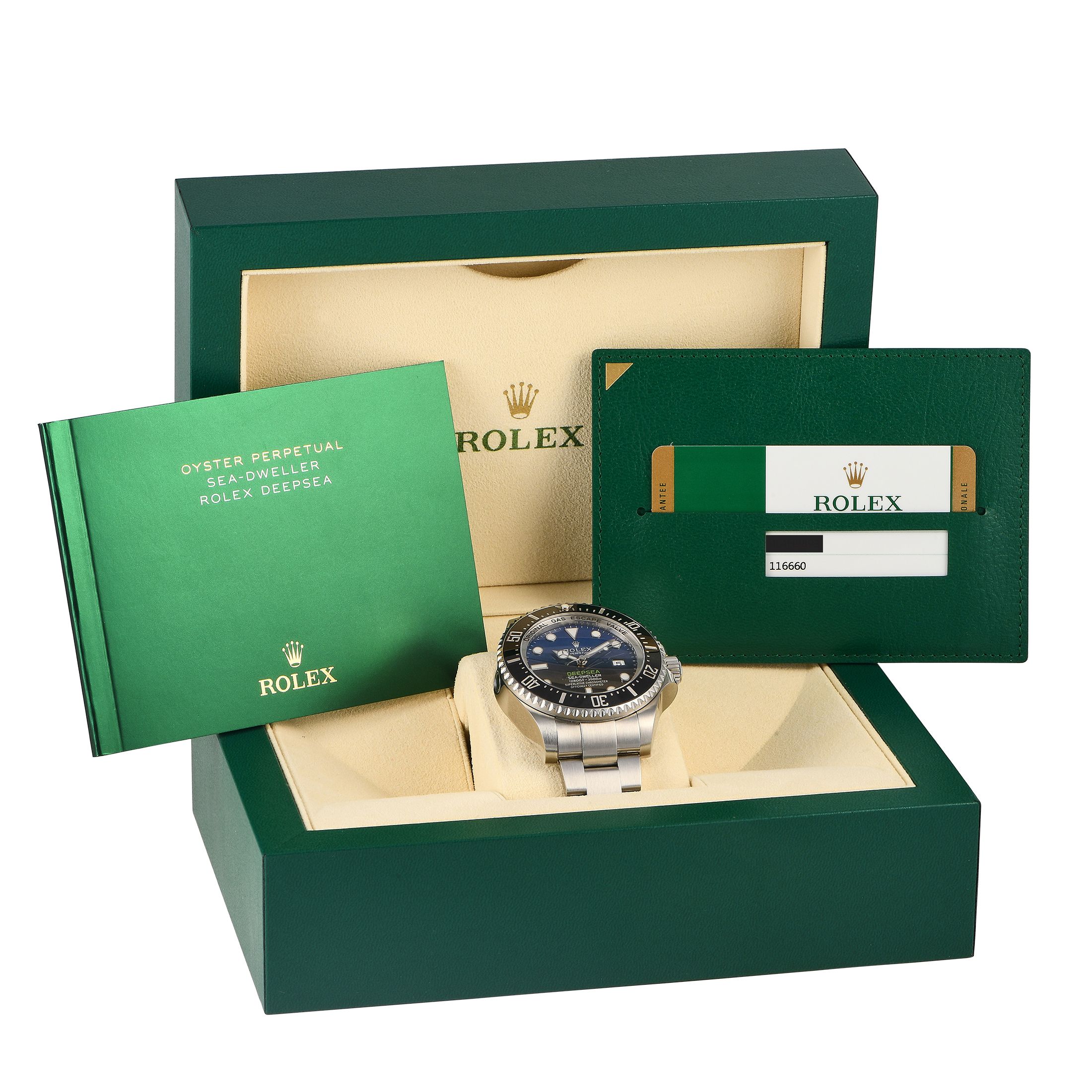 Rolex Sea-Dweller Deepsea D-Blue Watch 116660