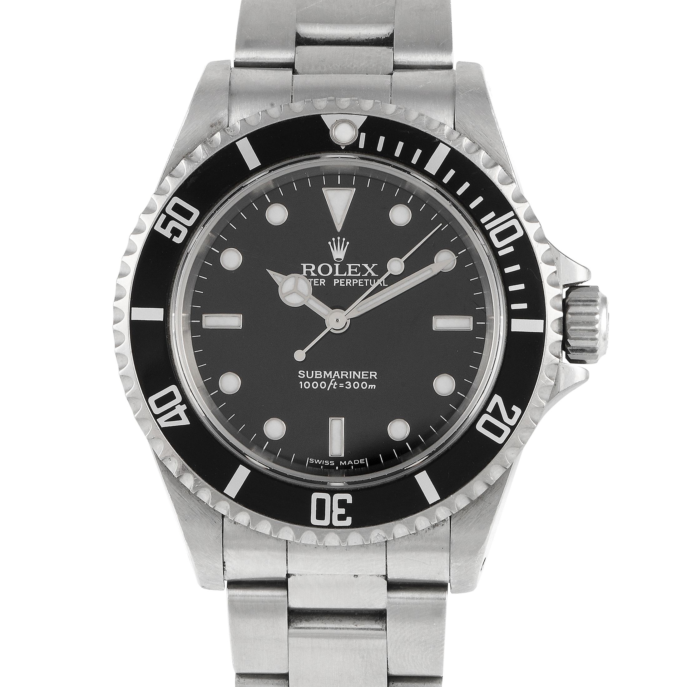 Rolex Submariner No-Date Watch 14060M