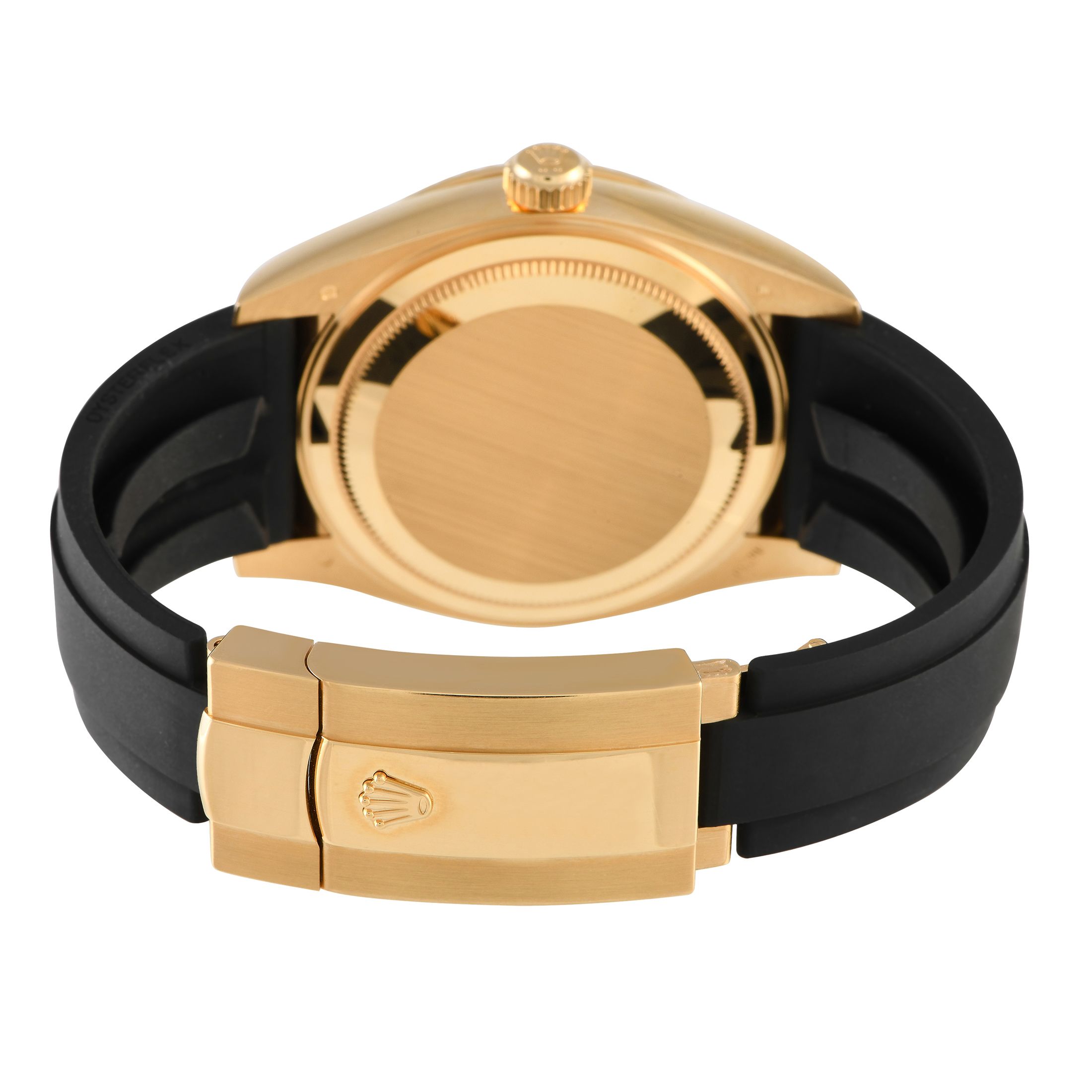 Rolex Sky-Dweller Yellow Gold Black Dial Watch 326238