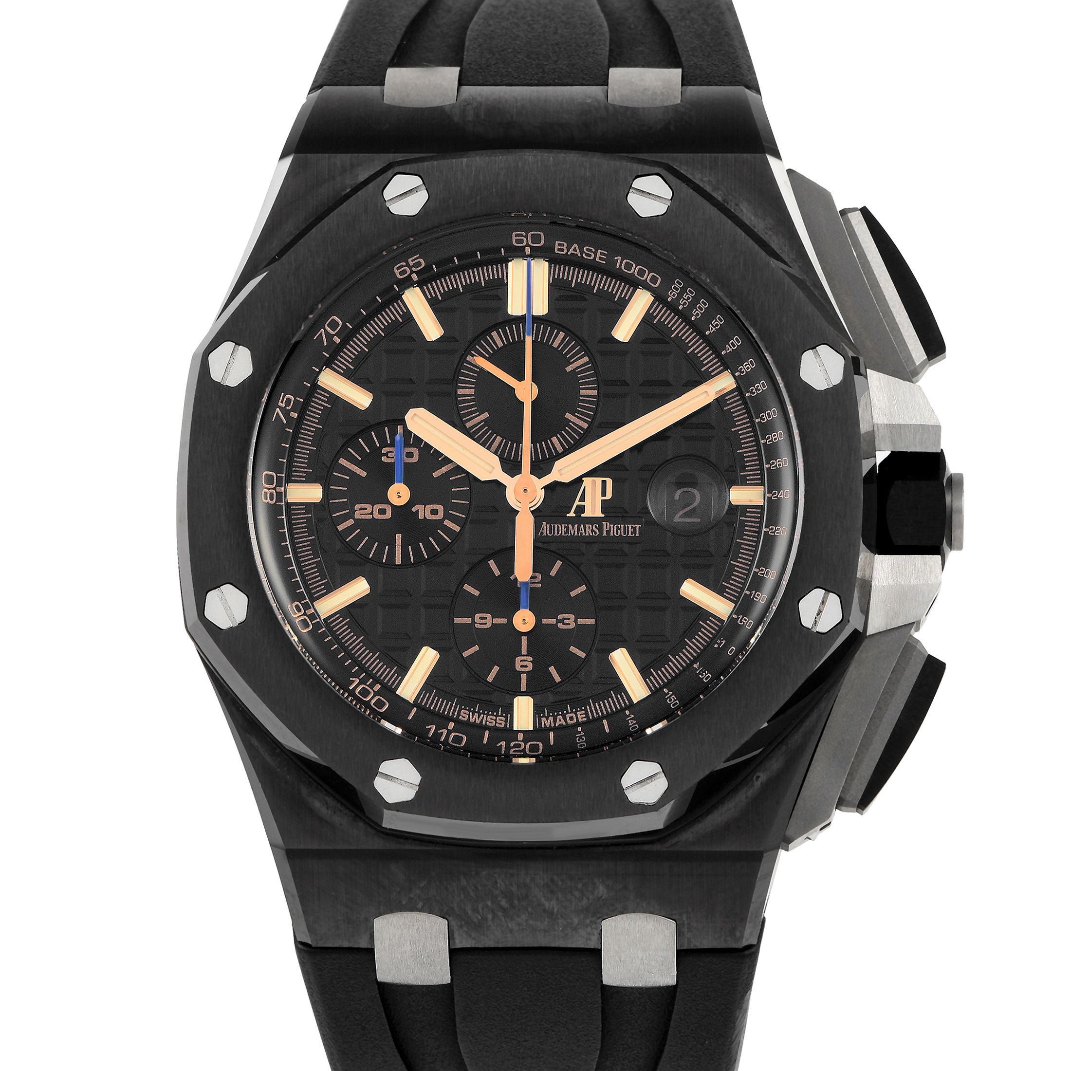Audemars Piguet Royal Oak Offshore Black Ceramic Chronograph Watch 26405CE.OO.A002CA.02