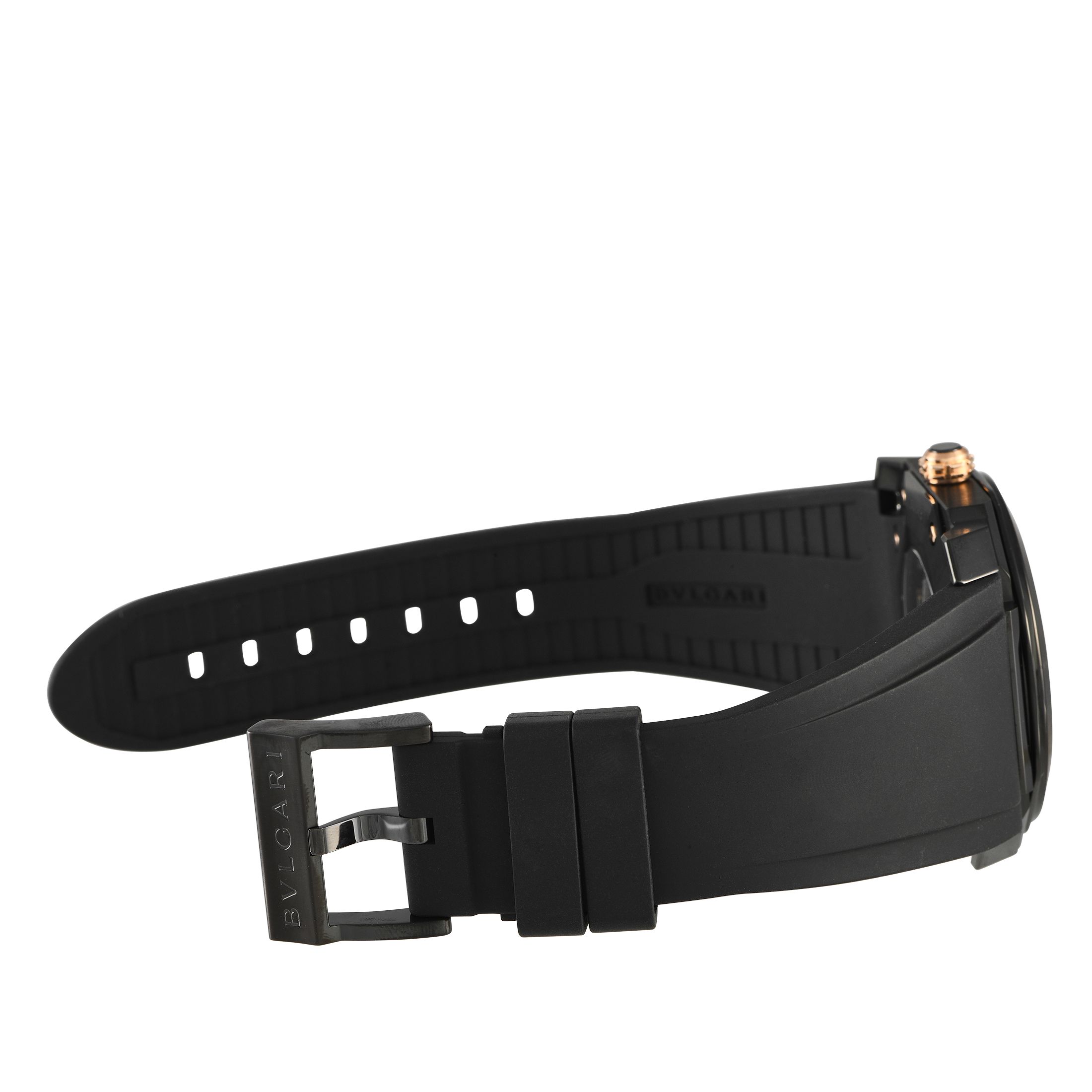 Bvlgari Octo Solotempo Black DLC Steel Watch 102581