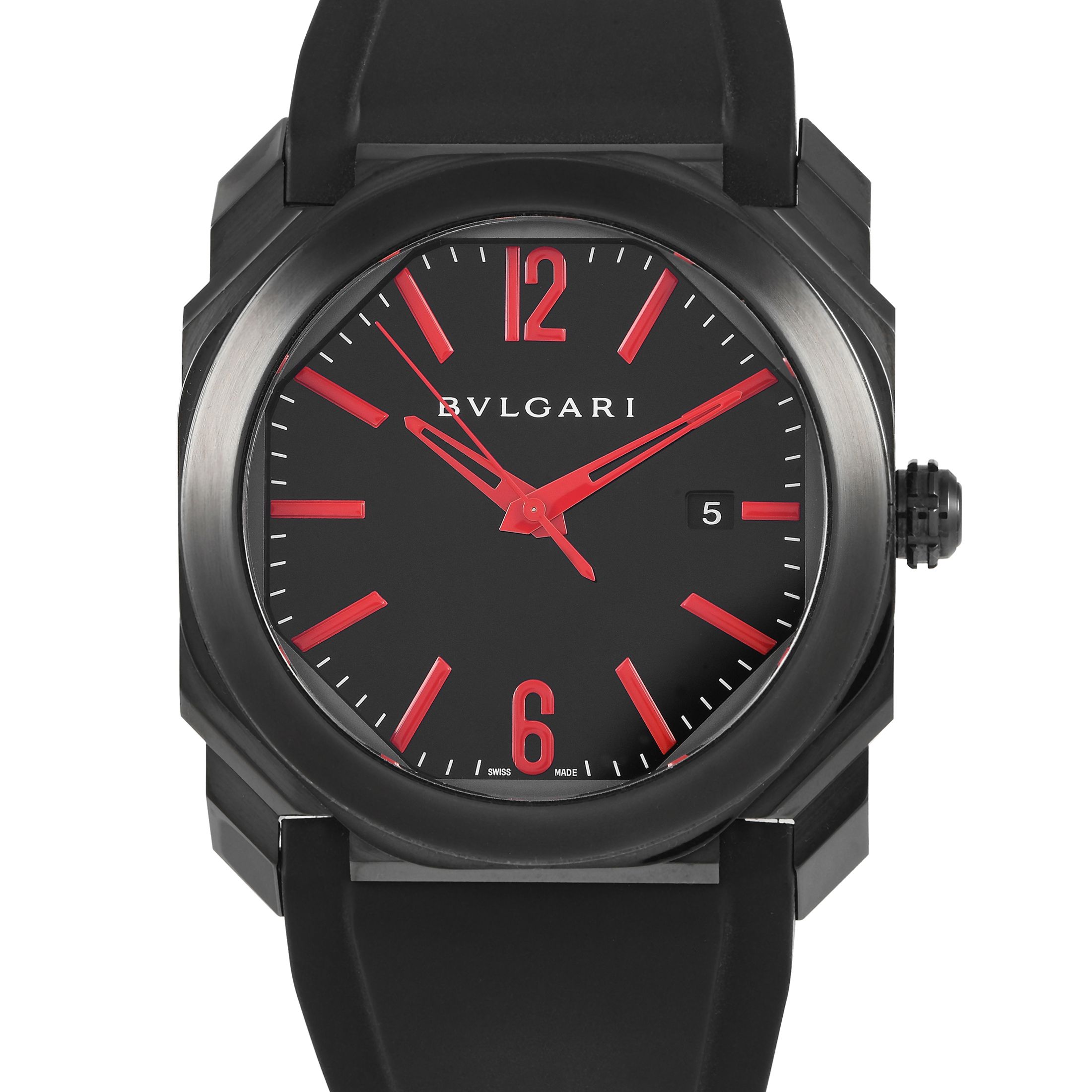 Bvlgari Octo Solotempo Ultranero Watch 102738