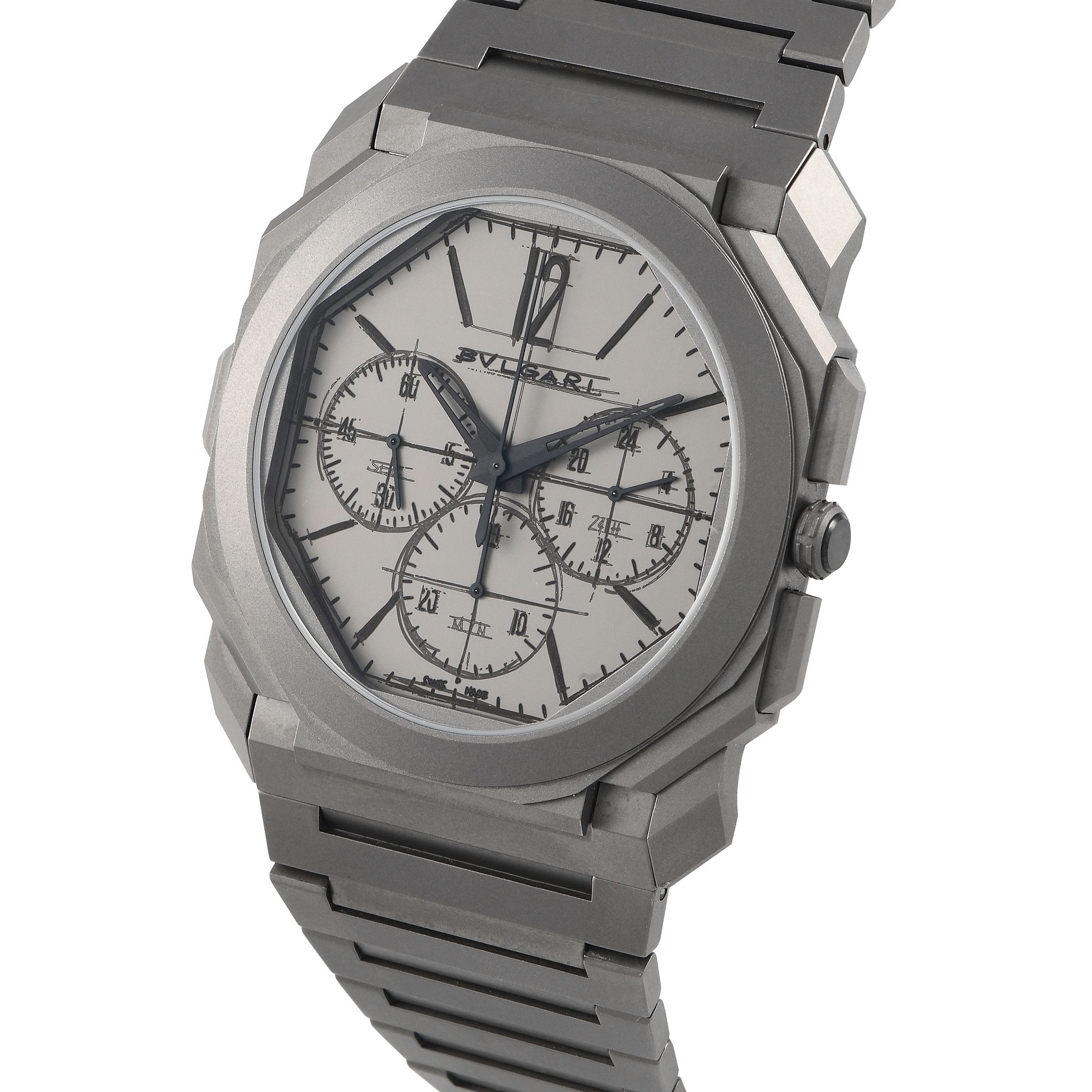 Bvlgari Octo Finissimo Chronograph 10th Anniversary Watch 103673