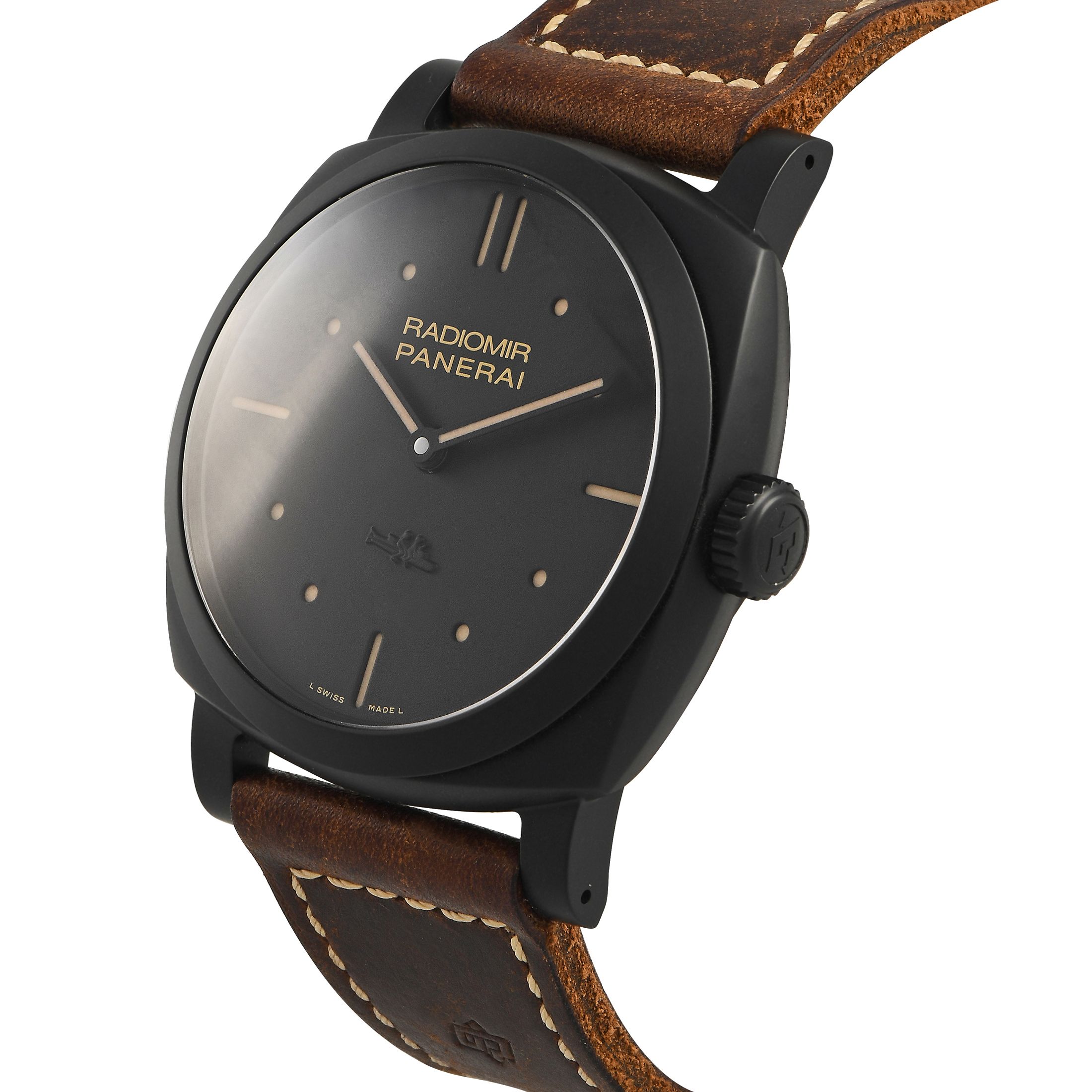 Officine Panerai Radiomir 1940 3 Days Black Ceramic Watch PAM00577