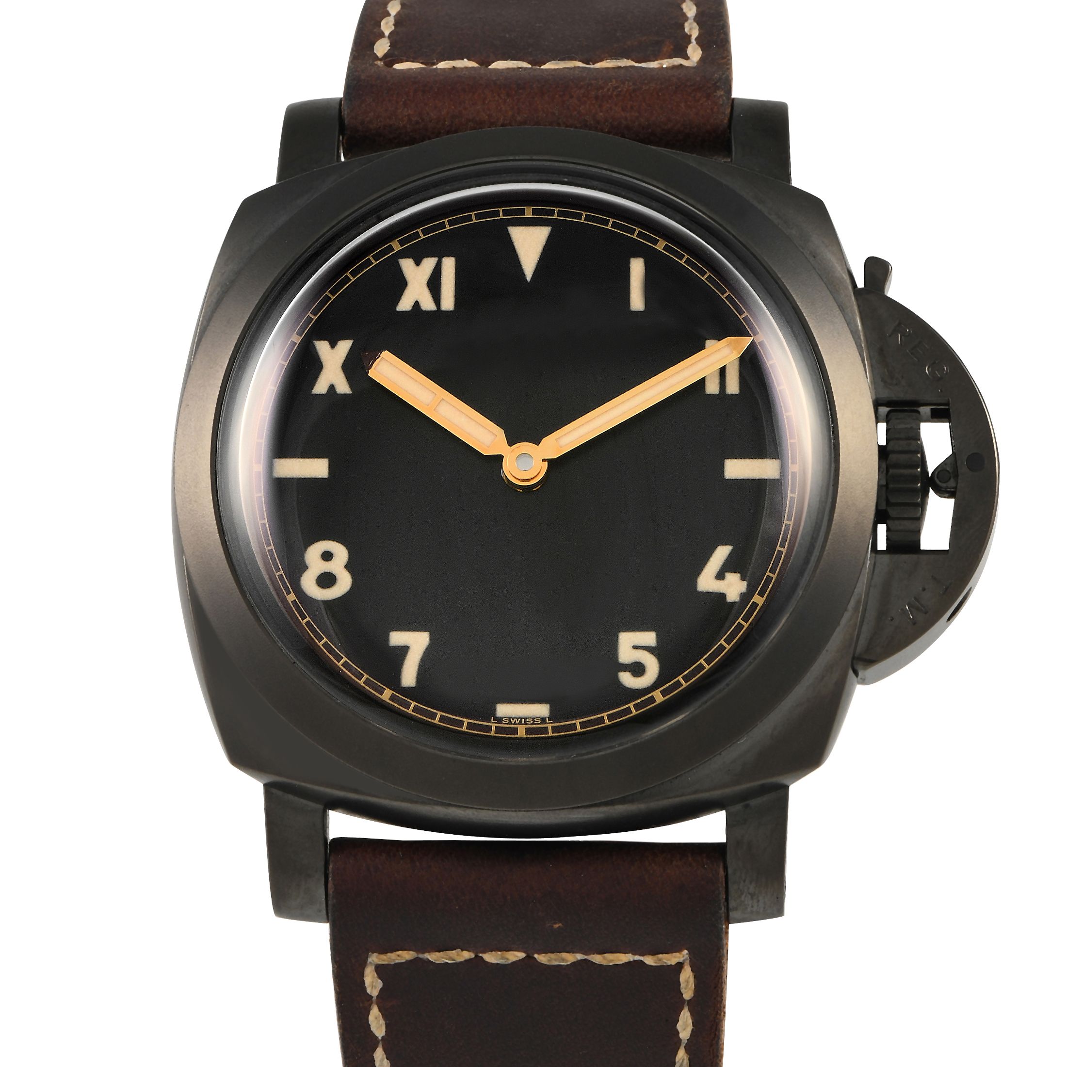 Officine Panerai Luminor 1950 3 Days Titanio DLC Men's Watch PAM00629