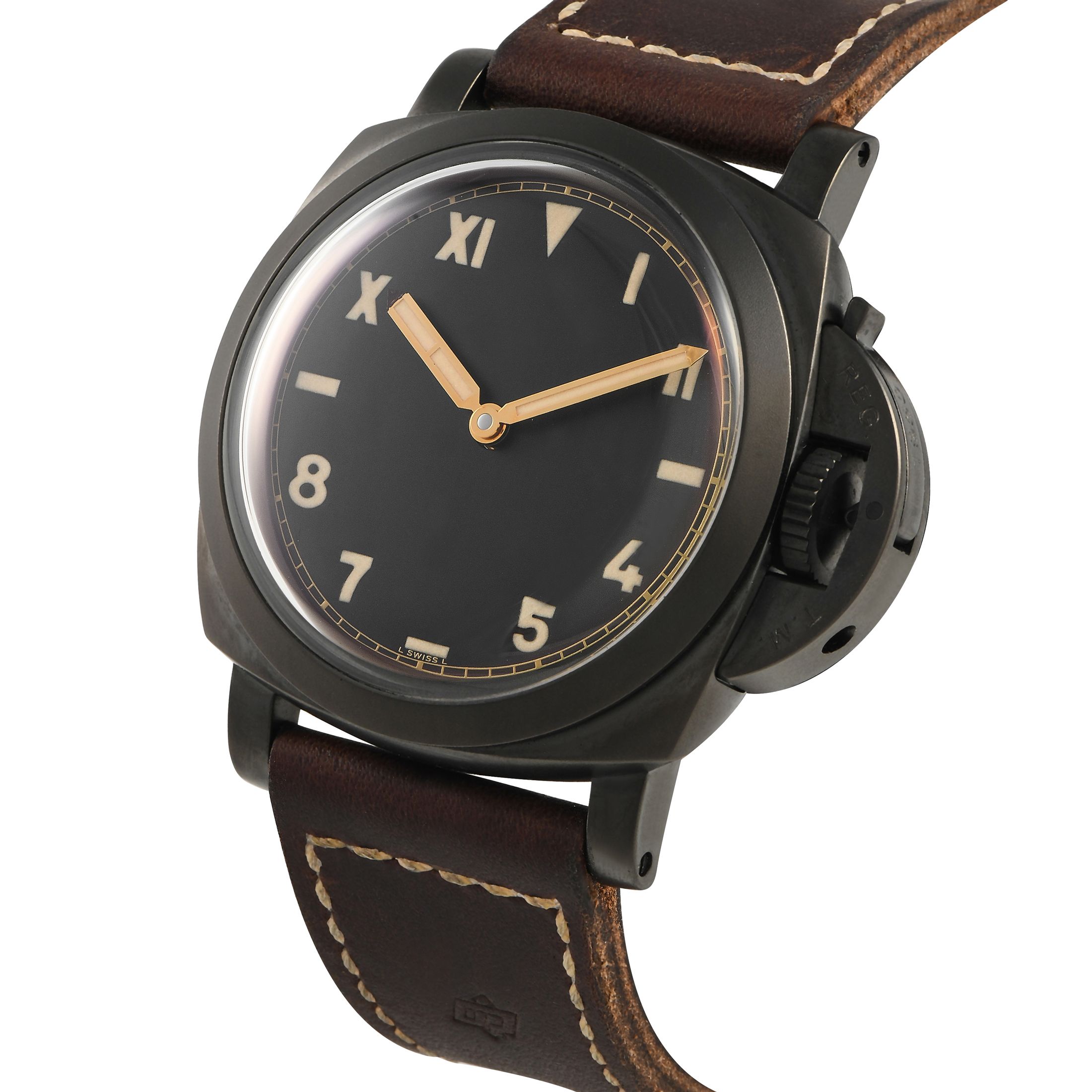 Officine Panerai Luminor 1950 3 Days Titanio DLC Men's Watch PAM00629