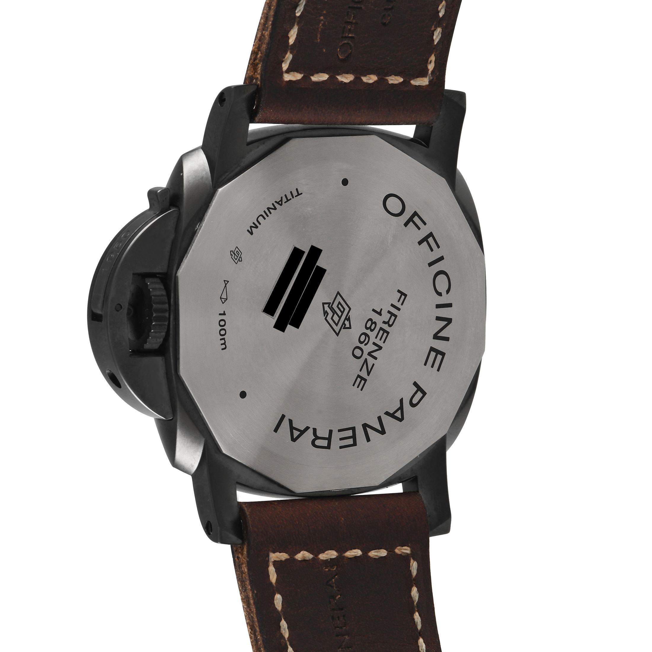 Officine Panerai Luminor 1950 3 Days Titanio DLC Men's Watch PAM00629